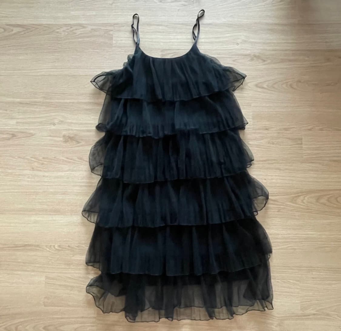 일본 빈티지 블랙 원피스 상품이미지1