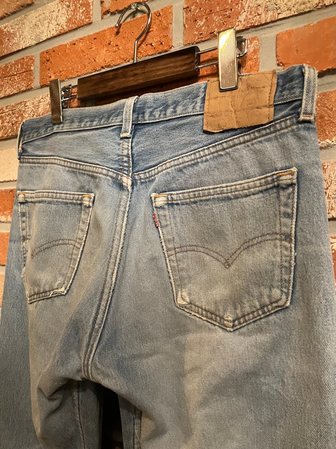 90s USA 빈티지 리바이스 501 데님 팬츠 상품이미지6