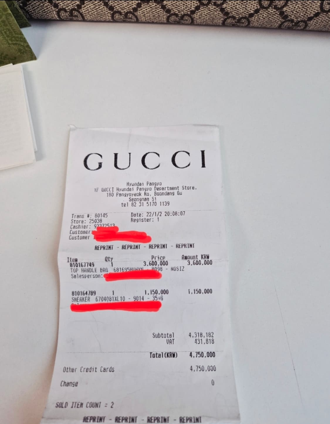 구찌 x 발렌시아가 프로젝트 해커백 (풀구성 상태최상) 상품이미지10