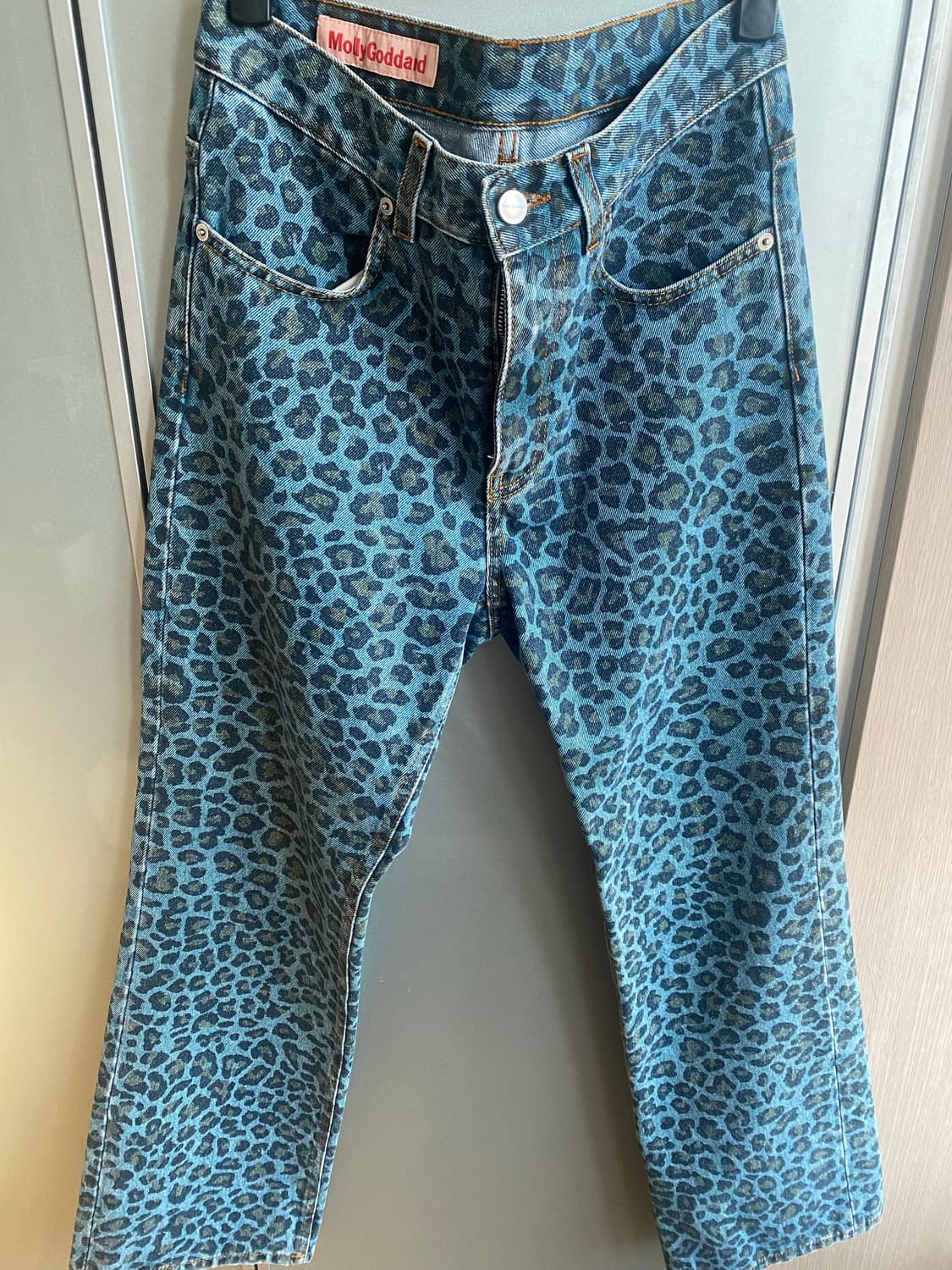 Molly Goddard 몰리고다드 도리아나 레오파드 데님 27 상품이미지6