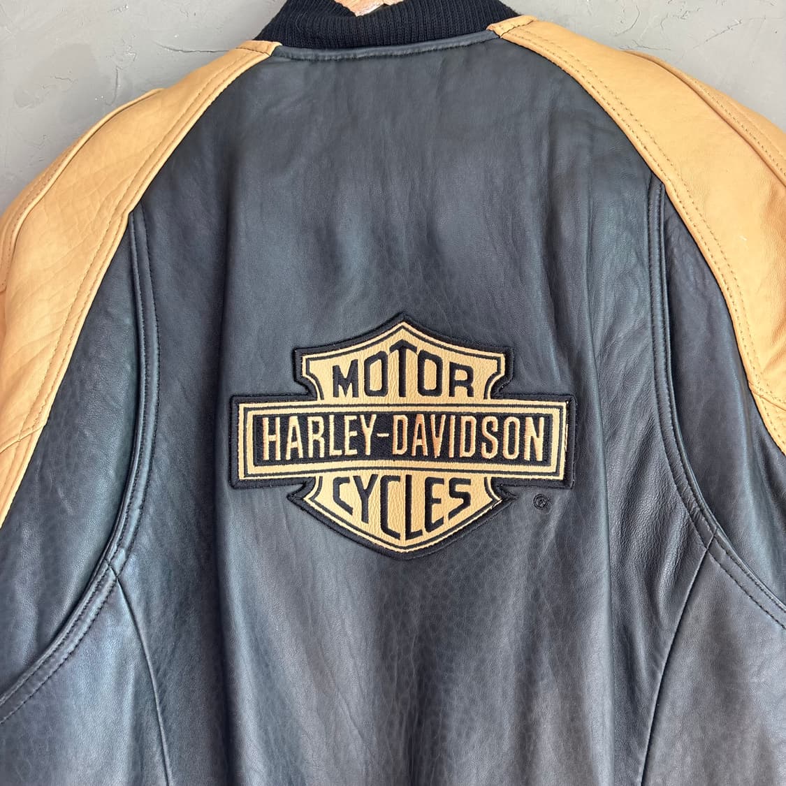 할리 데이비슨 봄버 레더자켓 상품이미지8