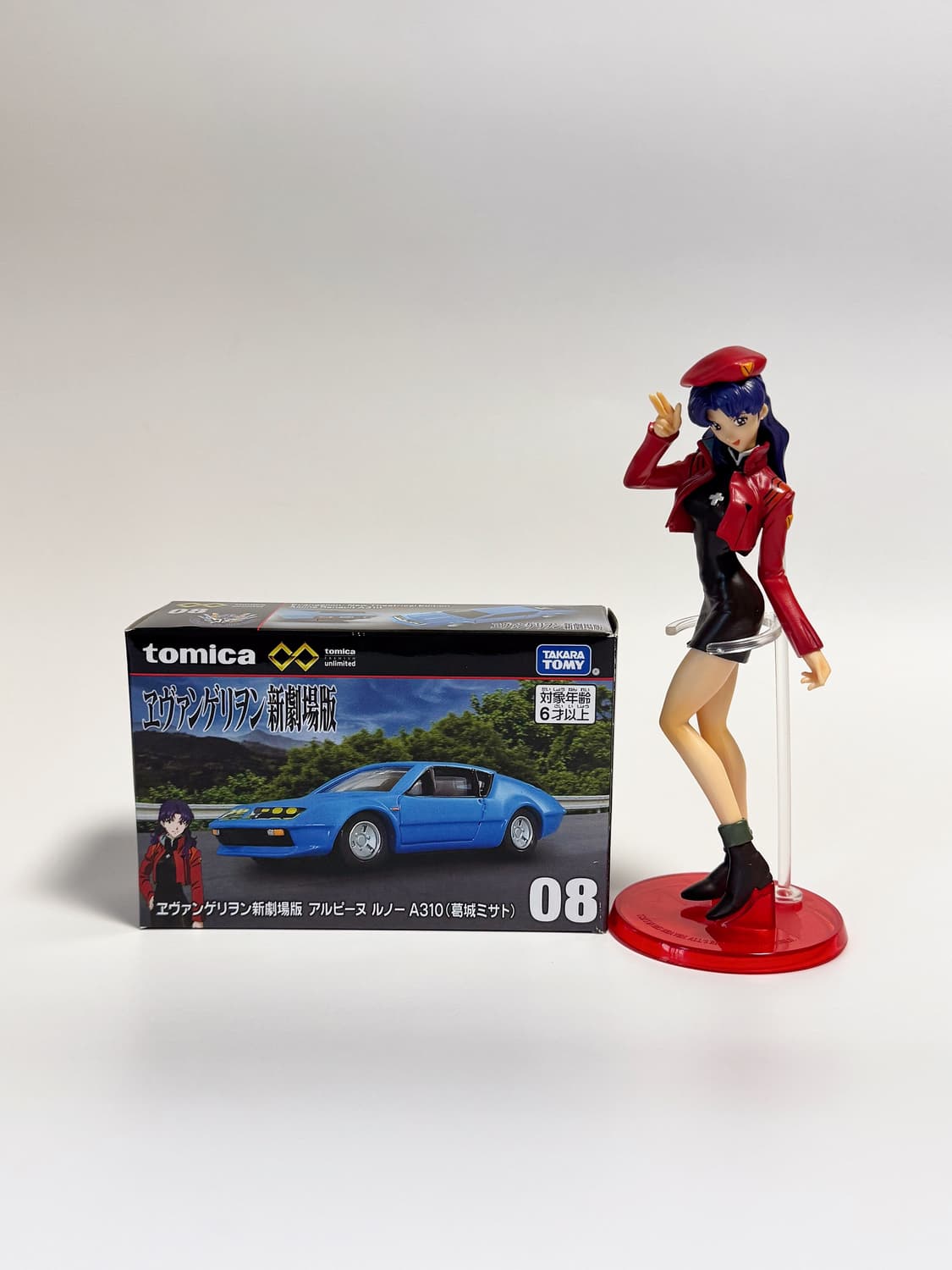 에반게리온 포트레이트 미사토& 토미카 미사토 자동차 세트 상품이미지1