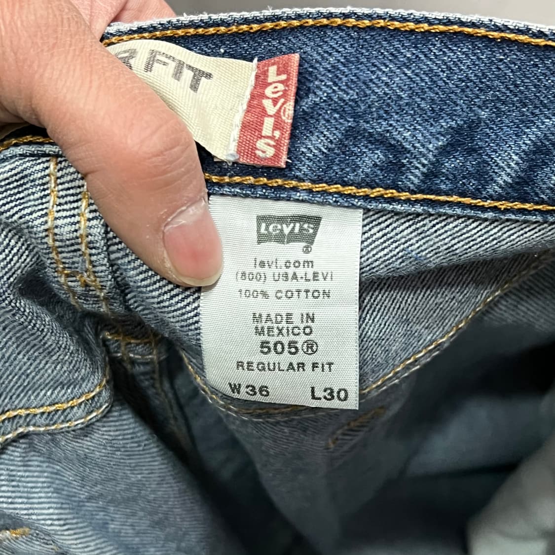  리바이스 505 데님팬츠 y15245 상품이미지7