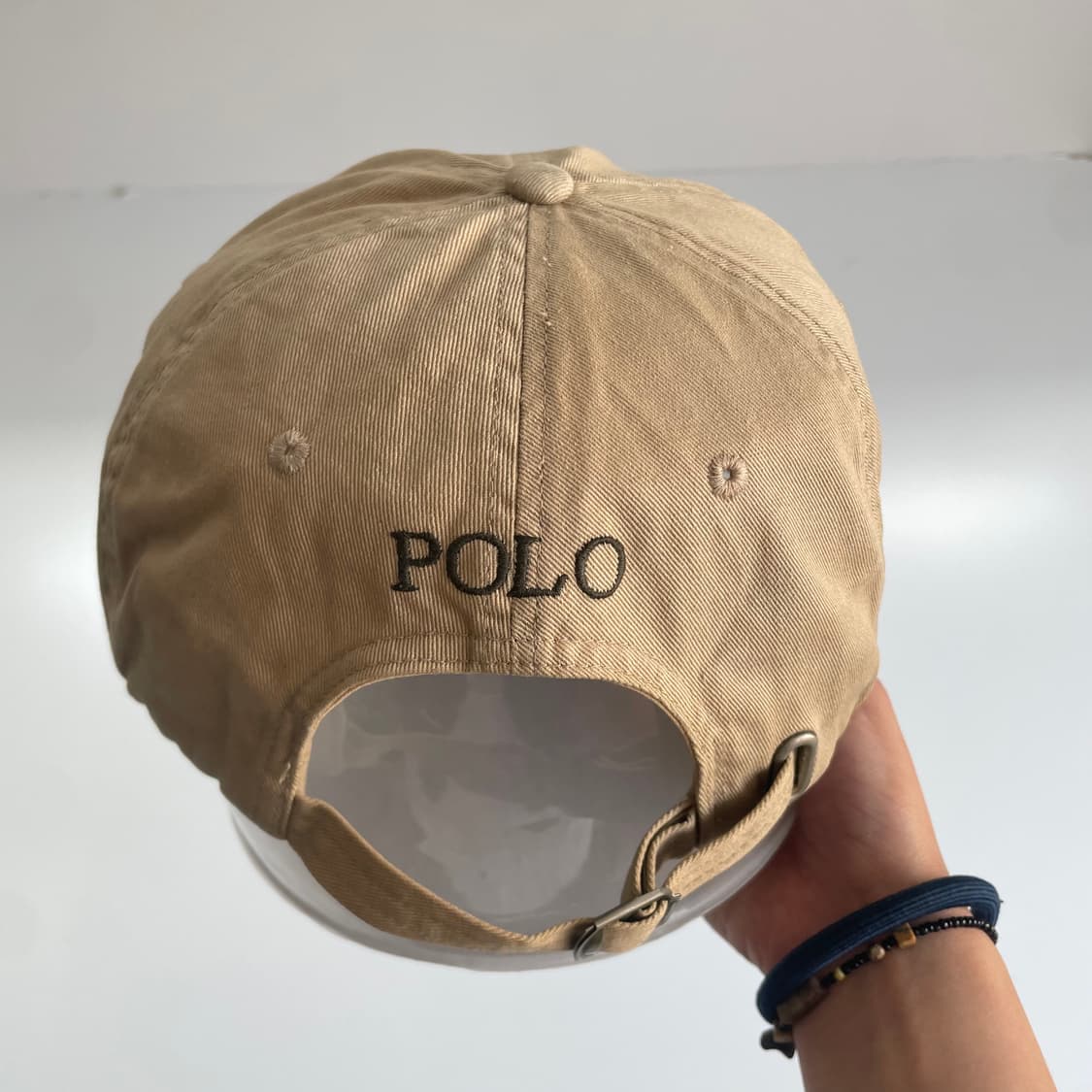 Polo  폴로 랄프로렌 90,s 베이지 볼캡 상품이미지3
