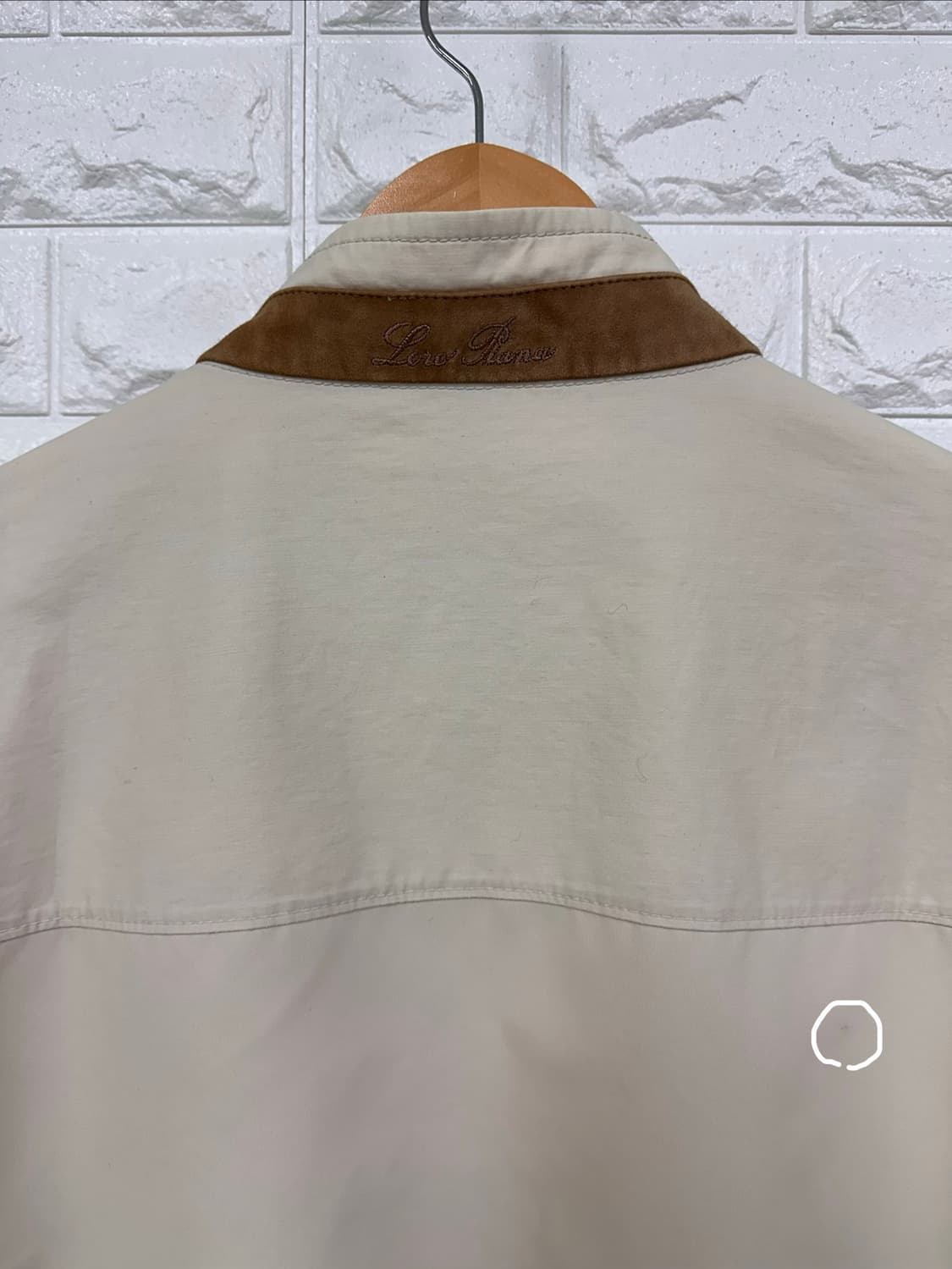 (XL)로로피아나 스웨이드 라이닝 윈드브레이커 자켓 상품이미지8