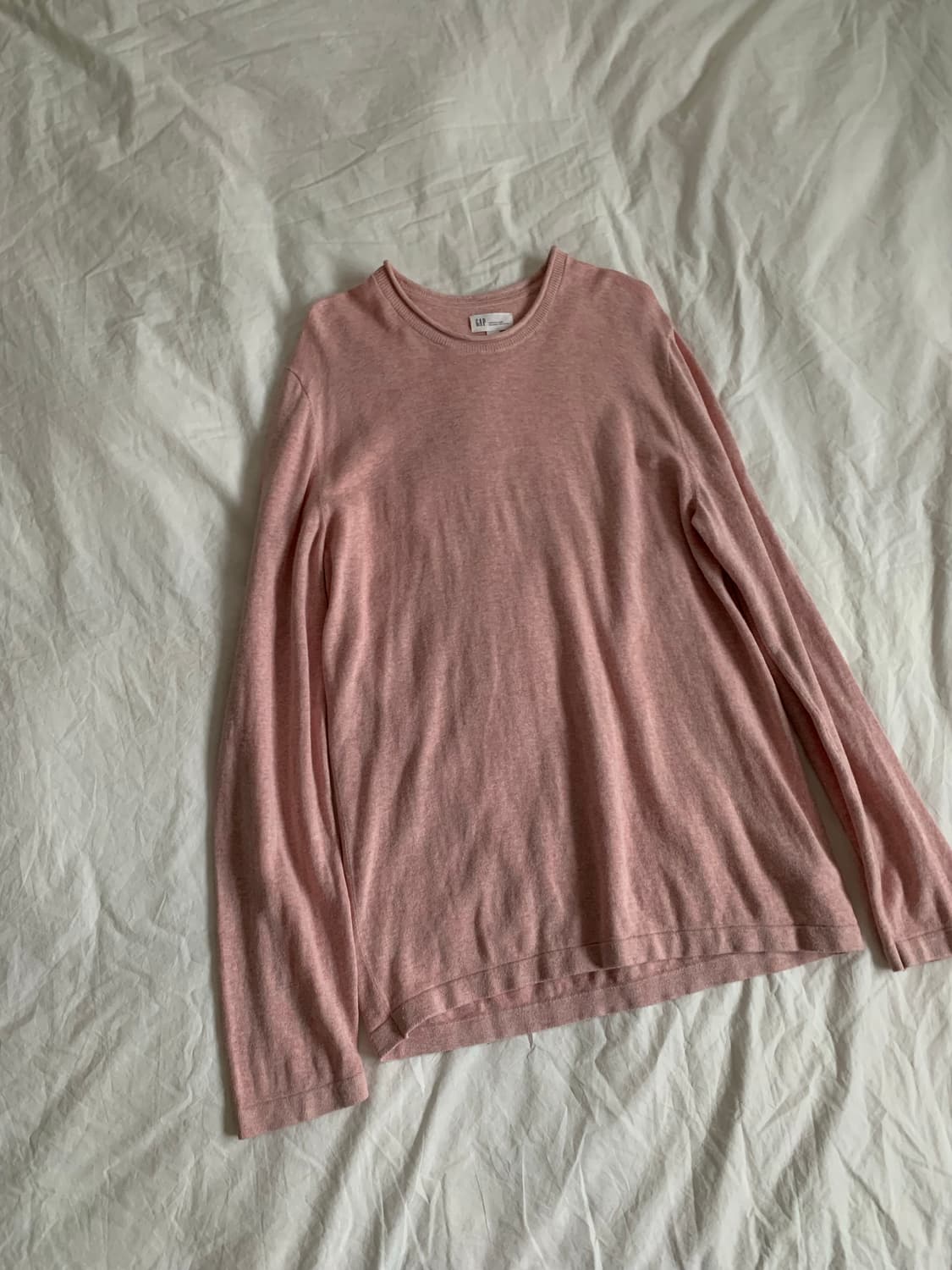 GAP 핑크 라운드 니트 상품이미지2