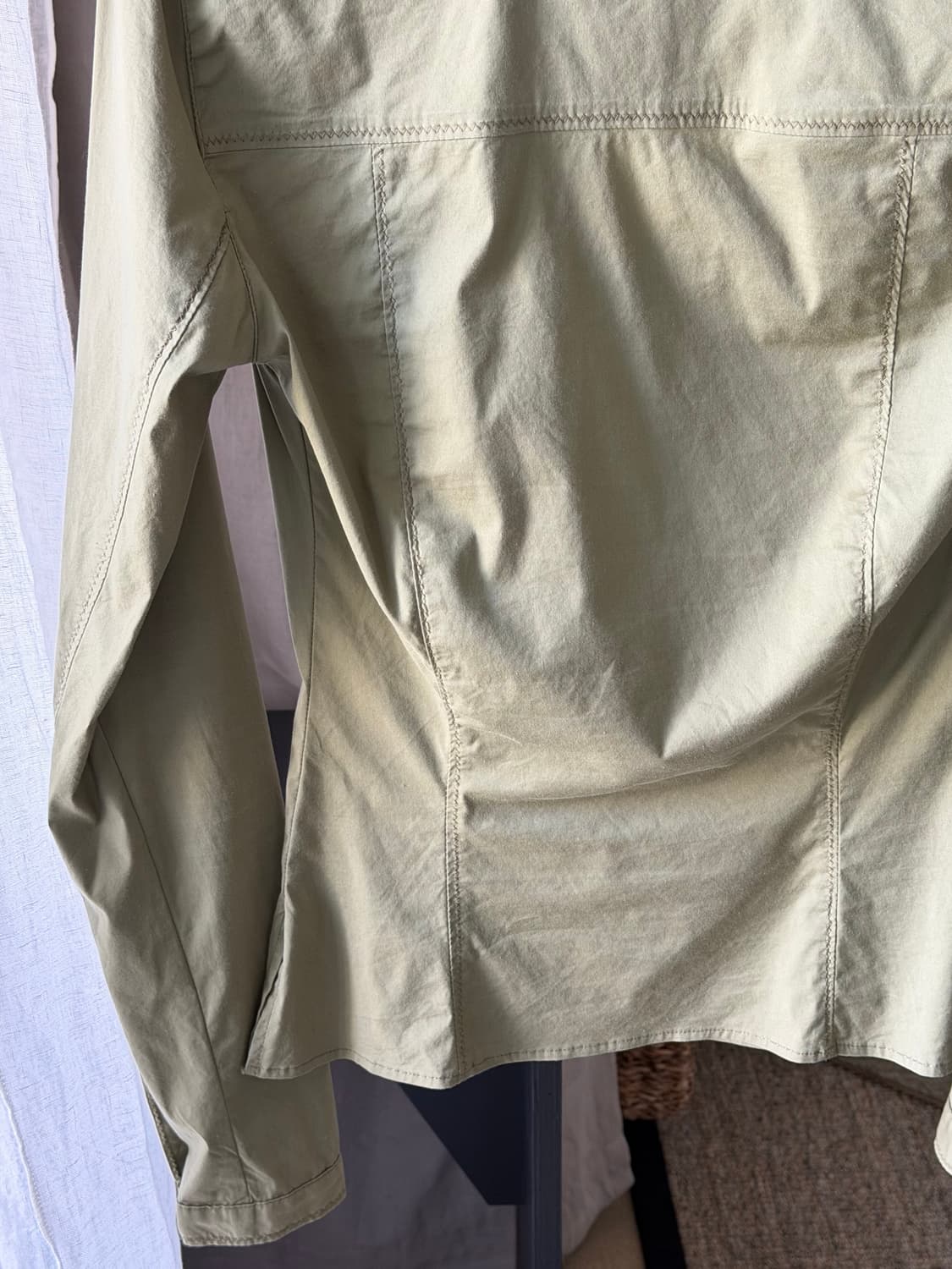 미스식스티 90‘s gathered zip-up shirts 상품이미지6