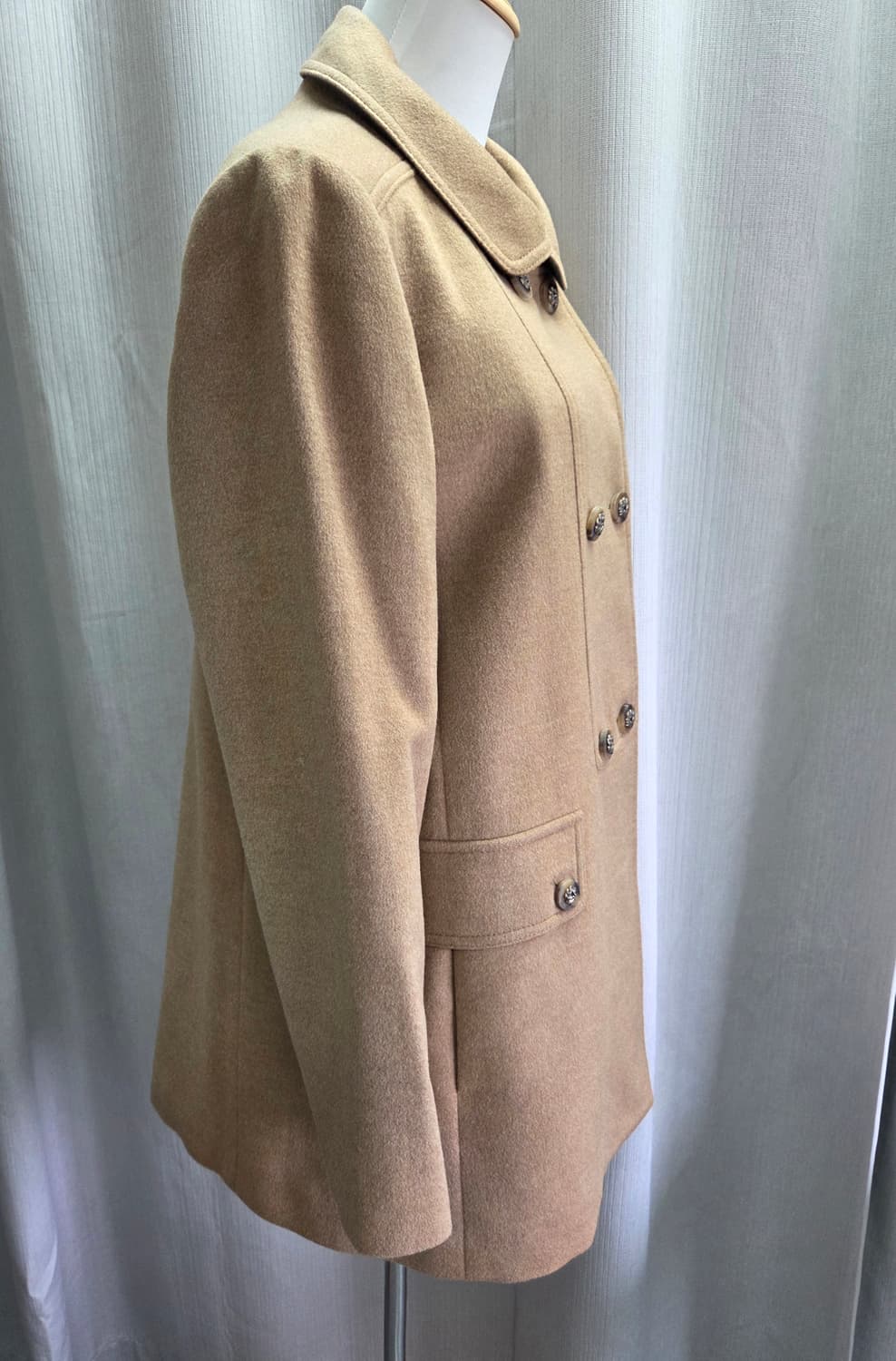 DAKS 여성 더블 코트 L#신품급 상품이미지3