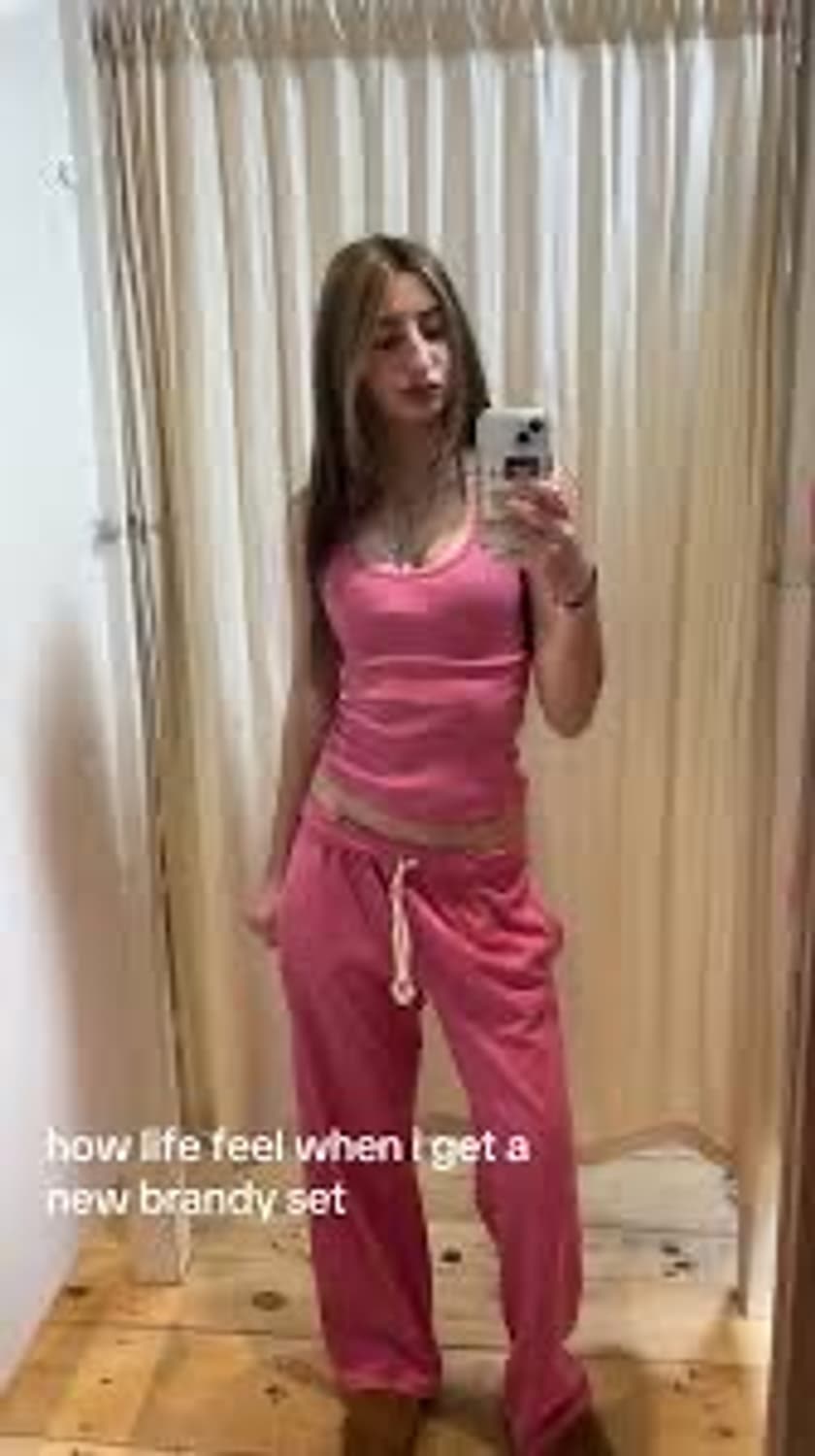 브랜디 멜빌 스컬프터 제이디드 런던 핑크 트레이닝 바지조거팬츠 상품이미지2