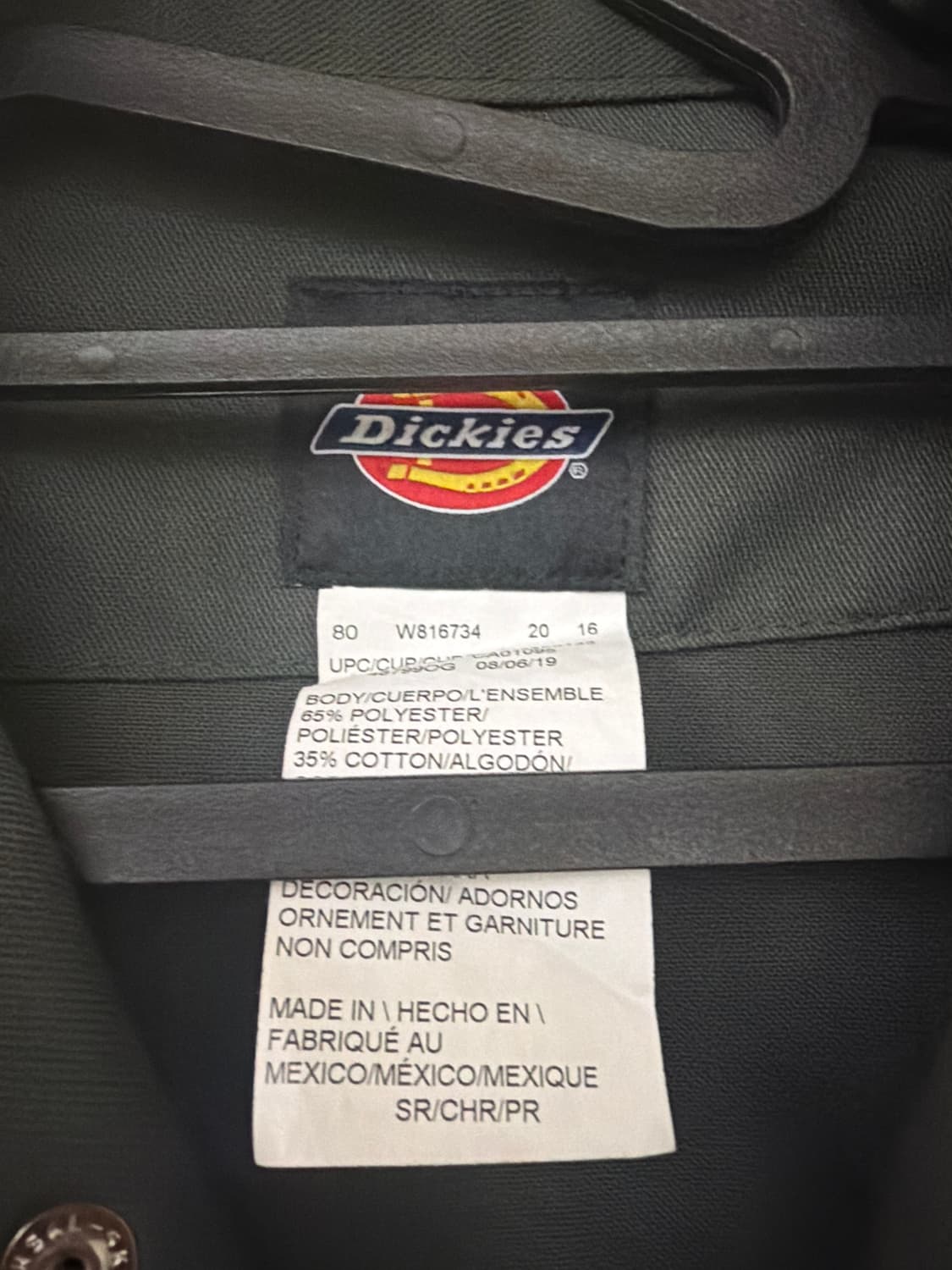 💚디키즈 커버롤 카키 점프수트💚 상품이미지2