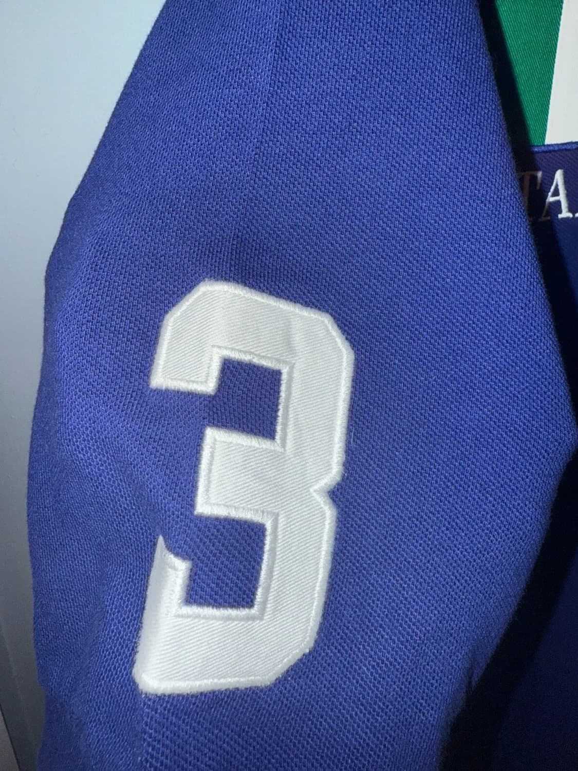 폴로 랄프로렌 빅포니 이탈리아 반팔 카라티 네이비 #3 상품이미지5