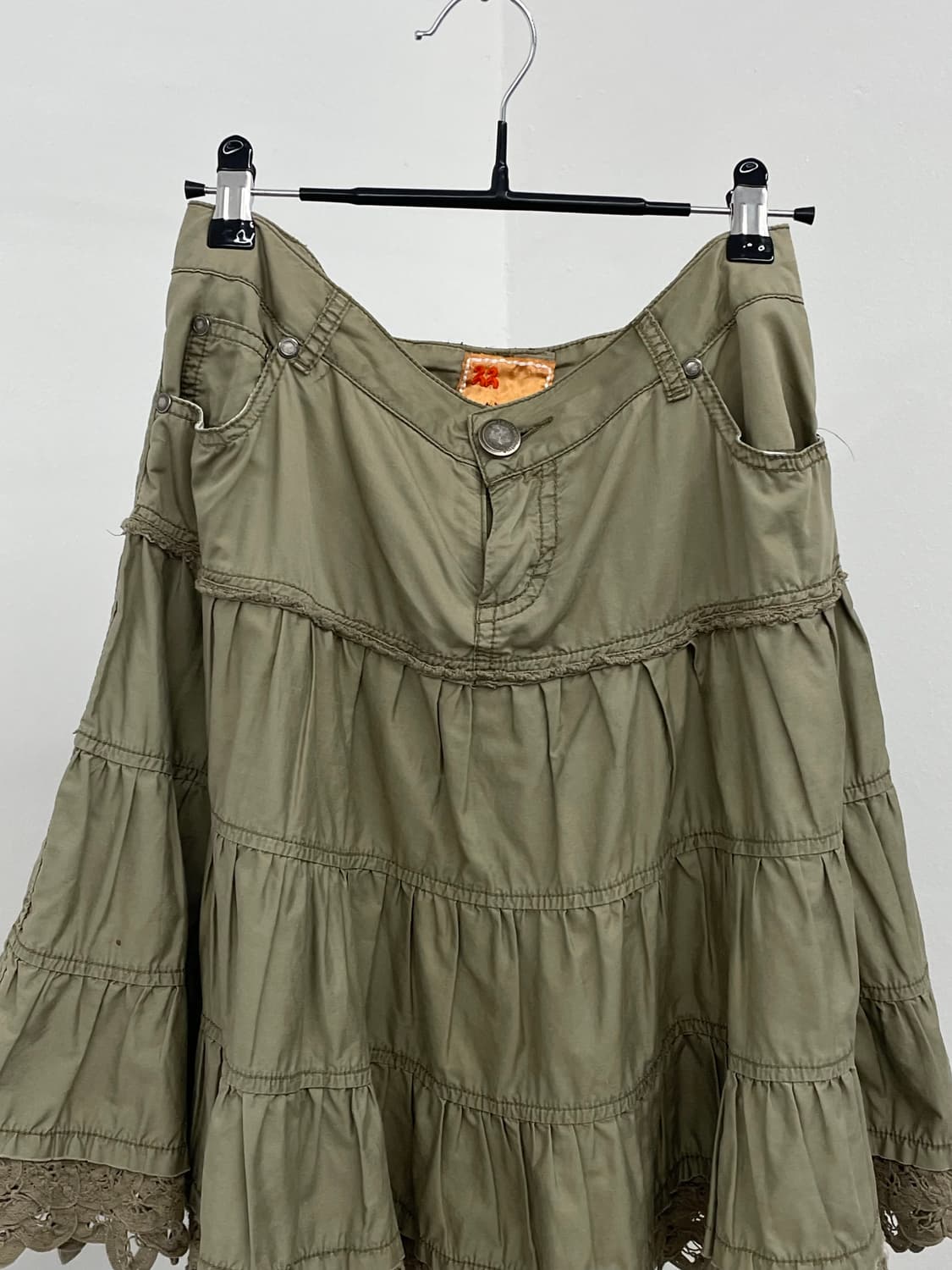 페어리그런지 레이스 캉캉 디테일 스커트 상품이미지6