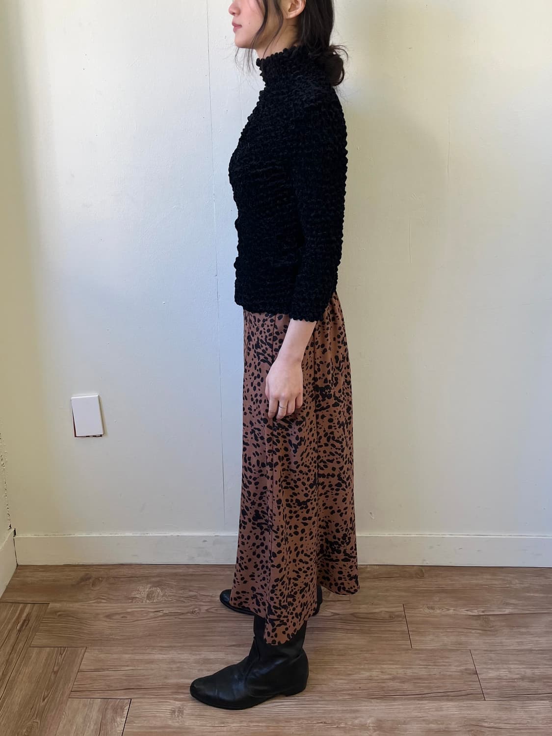 BRUND PIRTTELLI 플리츠 터틀넥 상품이미지8