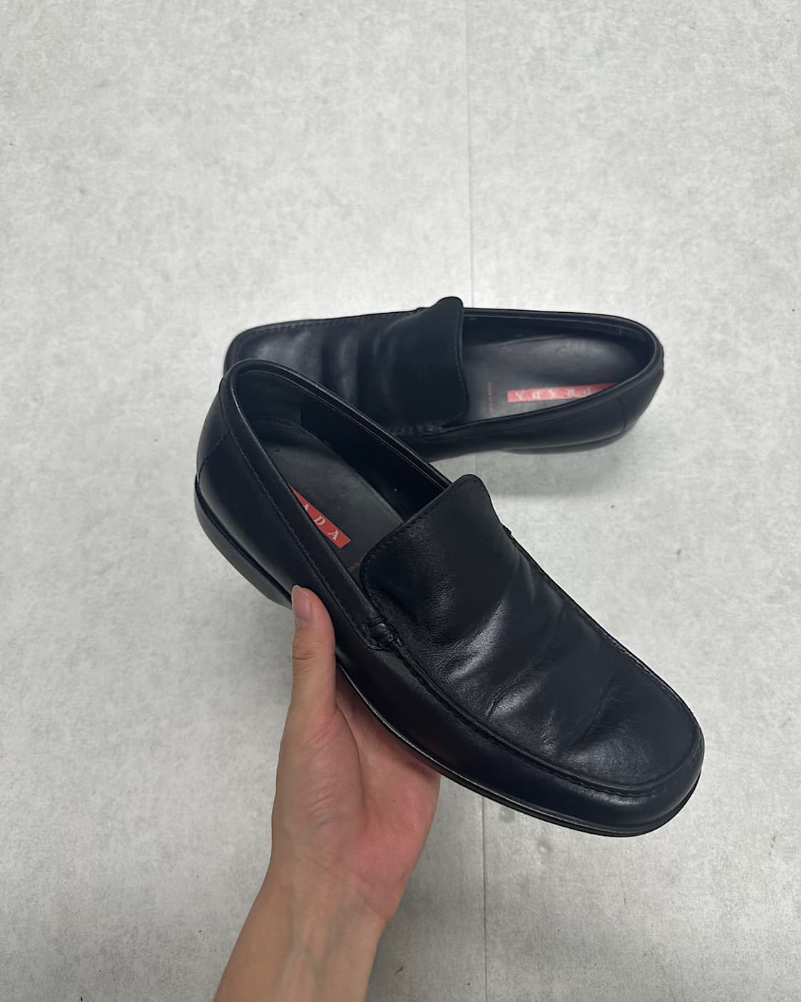 프라다 스포츠 레더 로퍼 상품이미지4