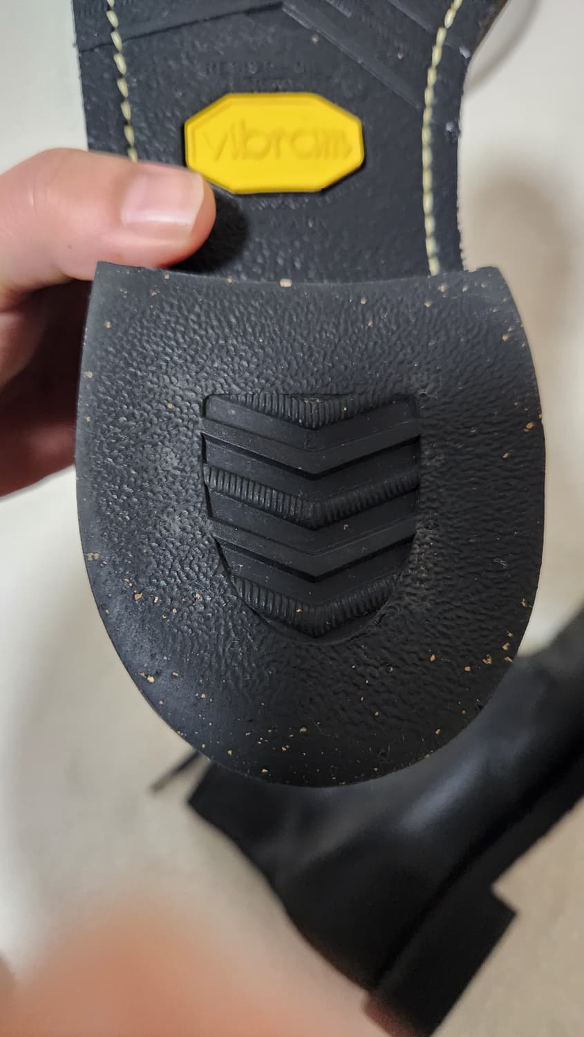 치페와 서비스부츠 블랙 거의새것 260 박스풀셋 상품이미지7