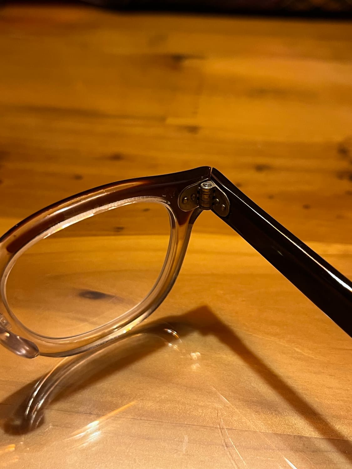 50's Tart Optical 타르트옵티컬 아넬 - 브라운 우드 투톤  상품이미지3