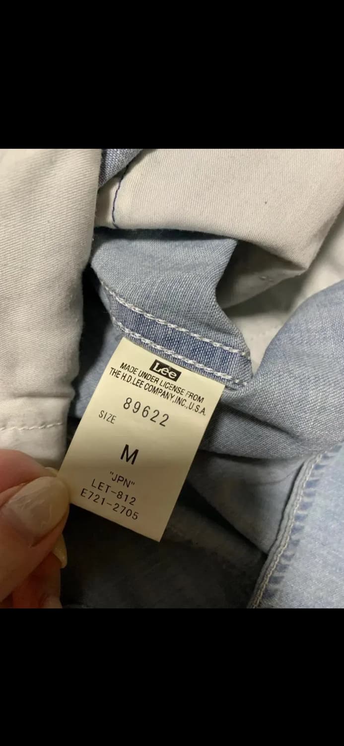 lee 데님 원피스 연청 셔츠 원피스 상품이미지5