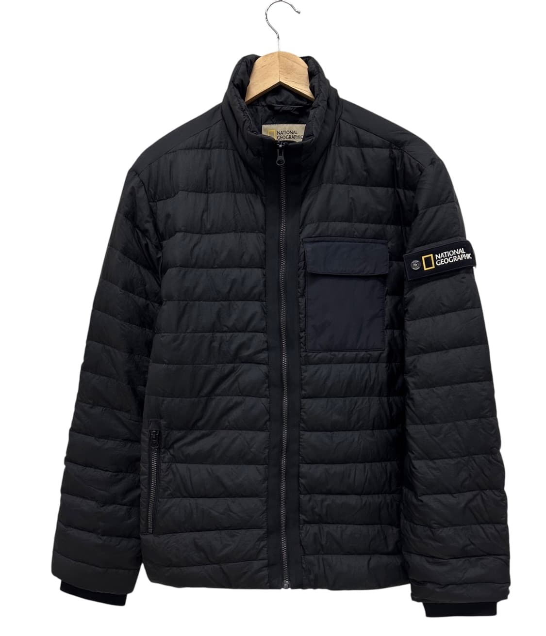 내셔널지오그래픽 구스다운 경량패딩 블랙 (XL) 상품이미지1