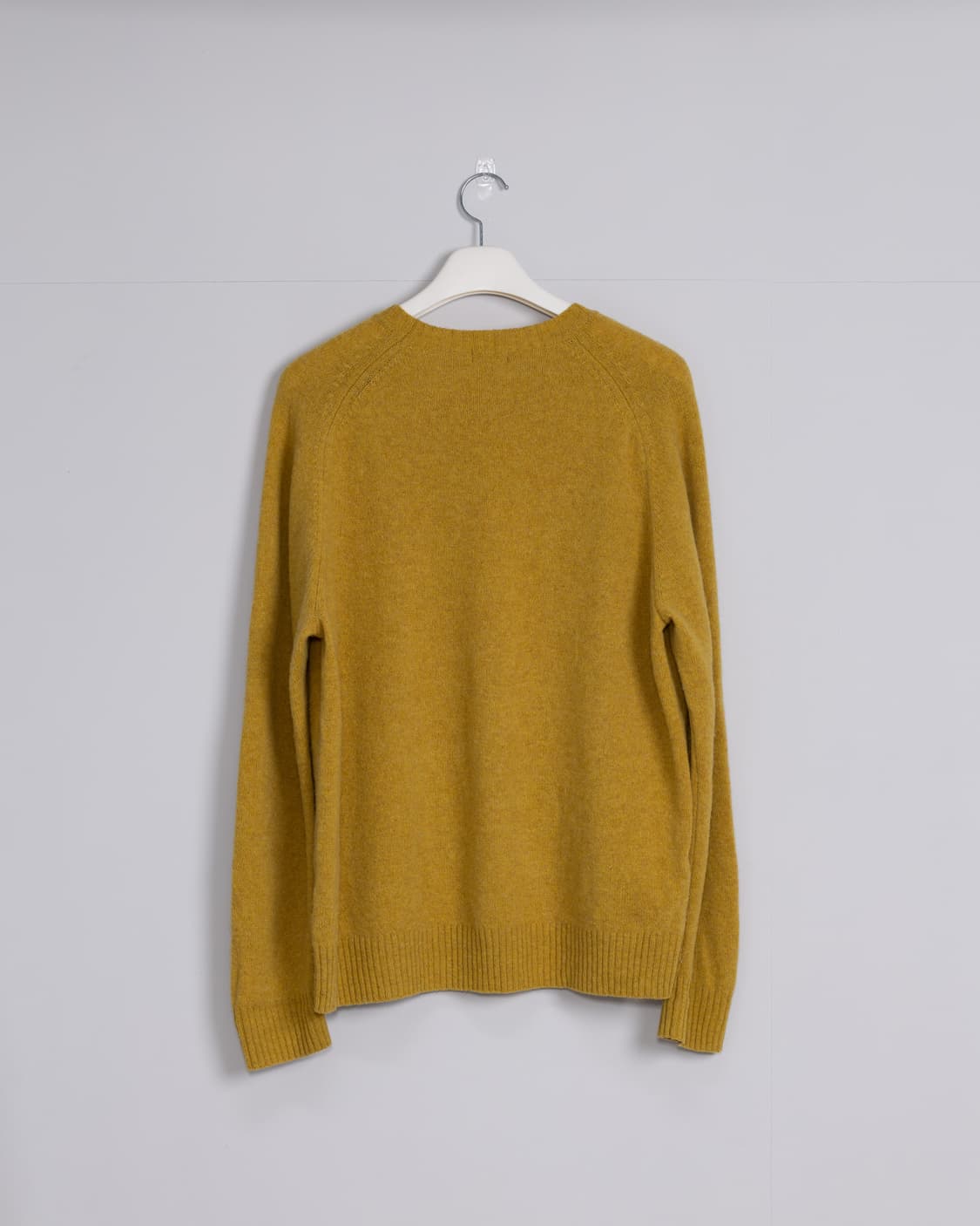 유니클로 램스울 겨자색 니트 XL 상품이미지2