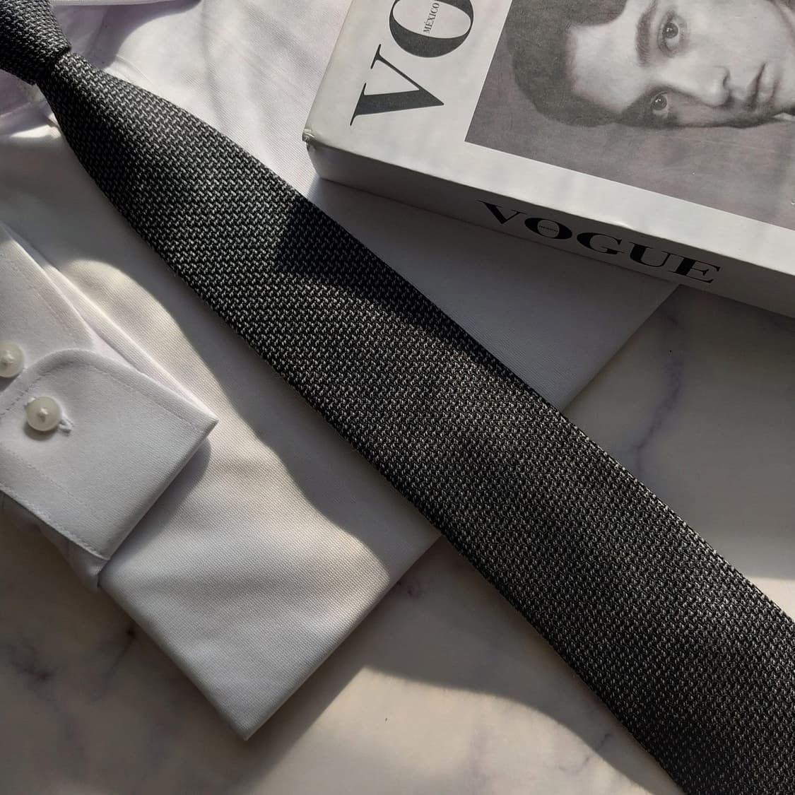 디케이앤와이 도나 카란 뉴욕 텍스처 넥타이 7.5cm A+등급 k1944 상품이미지6