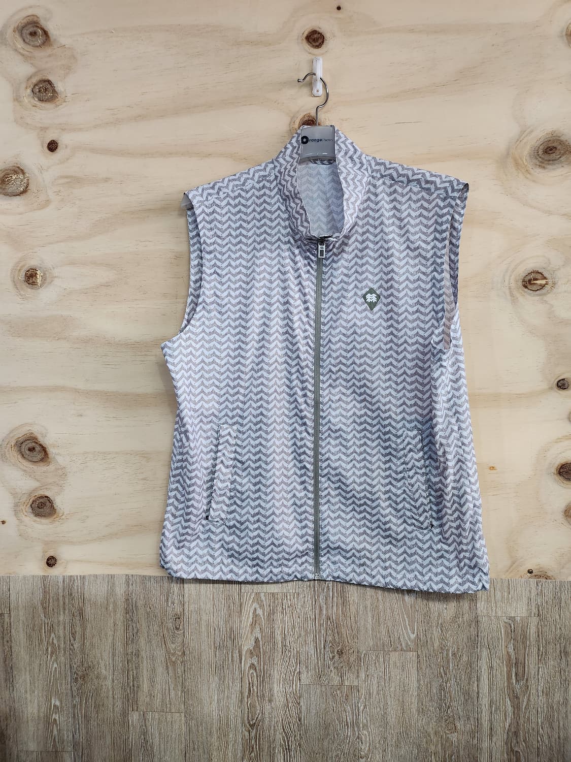 519) 코오롱스포츠 헤링본 패턴 여름 조끼 상품이미지1