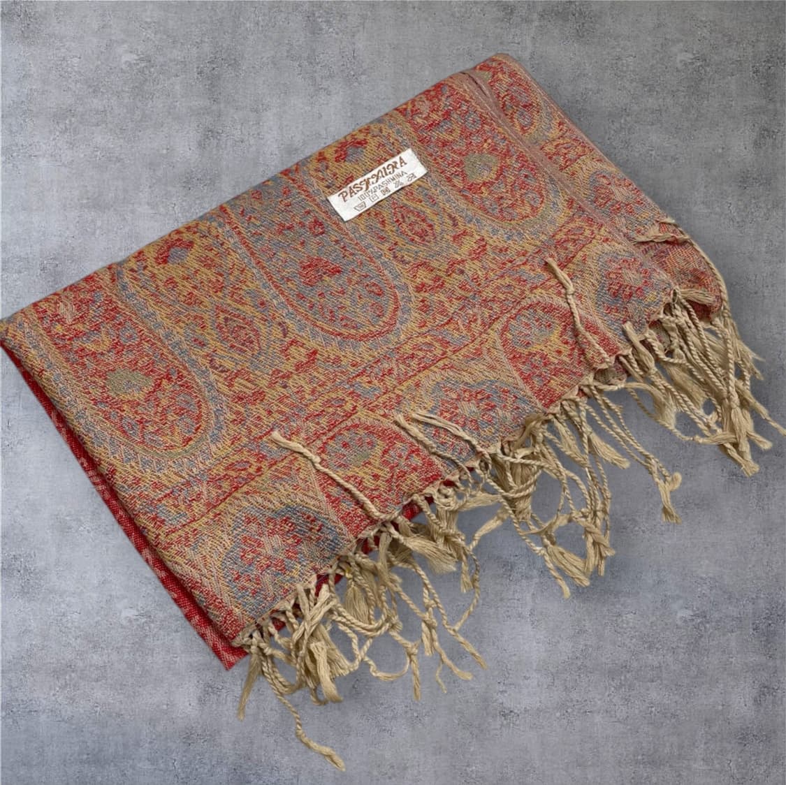 파시미나 Pashmina 페이즐리 패턴 숄 머플러 상품이미지1