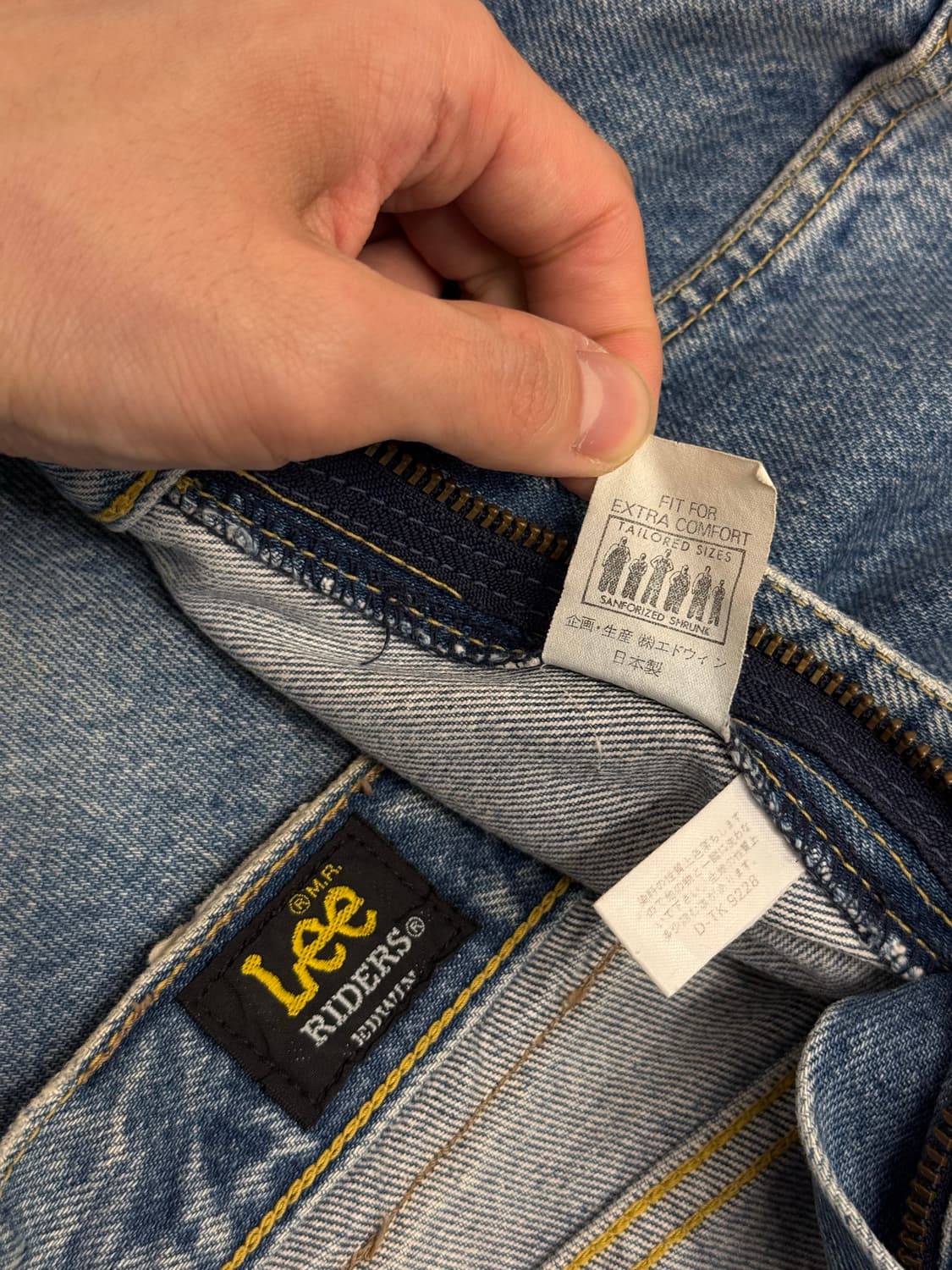 Japan Lee RIDERS Straight Denim Pants 상품이미지7