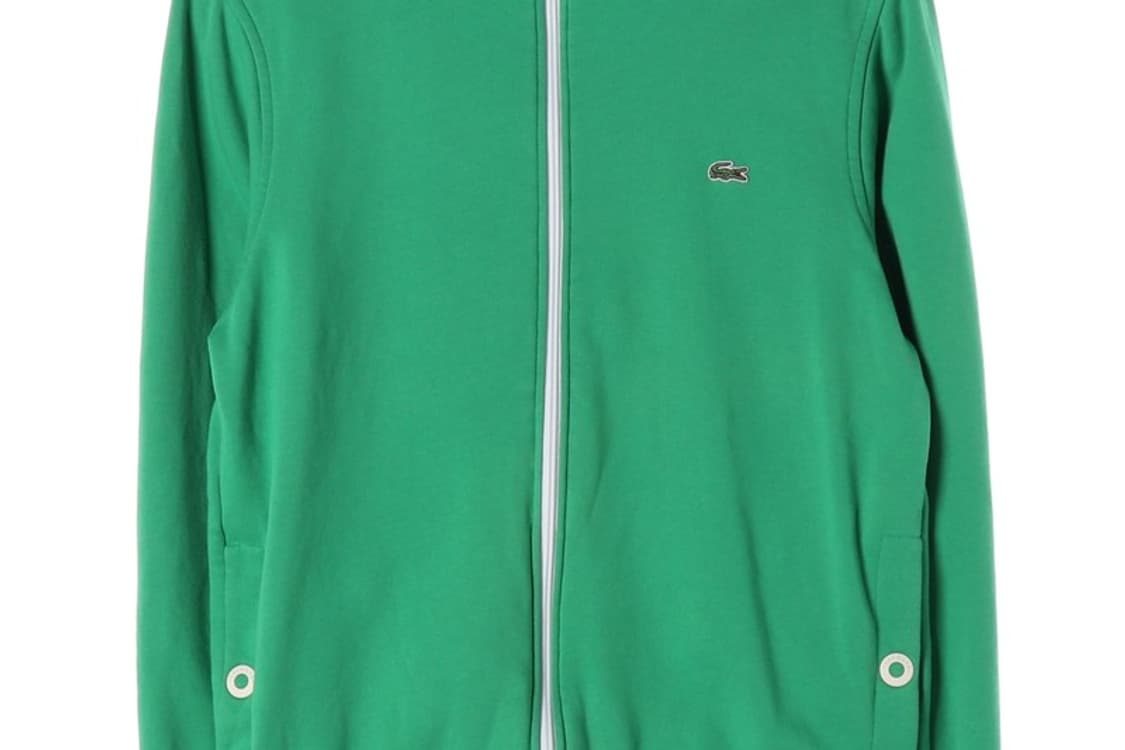 라코스테 크록 로고 코튼 집업 M 상품이미지4
