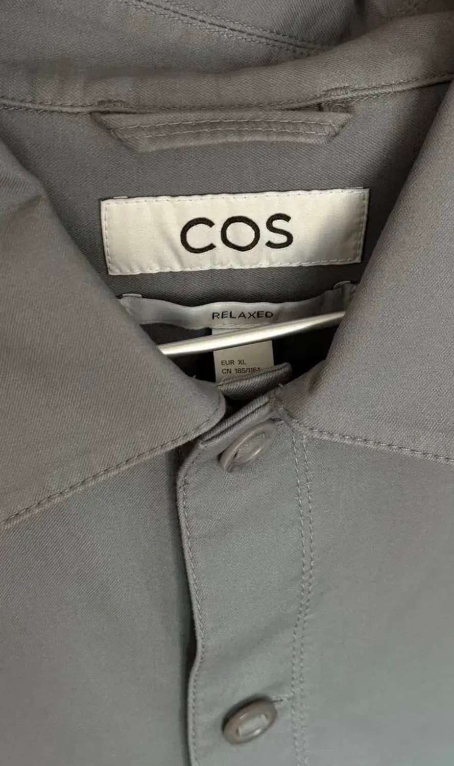 [XL]COS 라이트웨이트 오버셔츠 그레이 상품이미지6