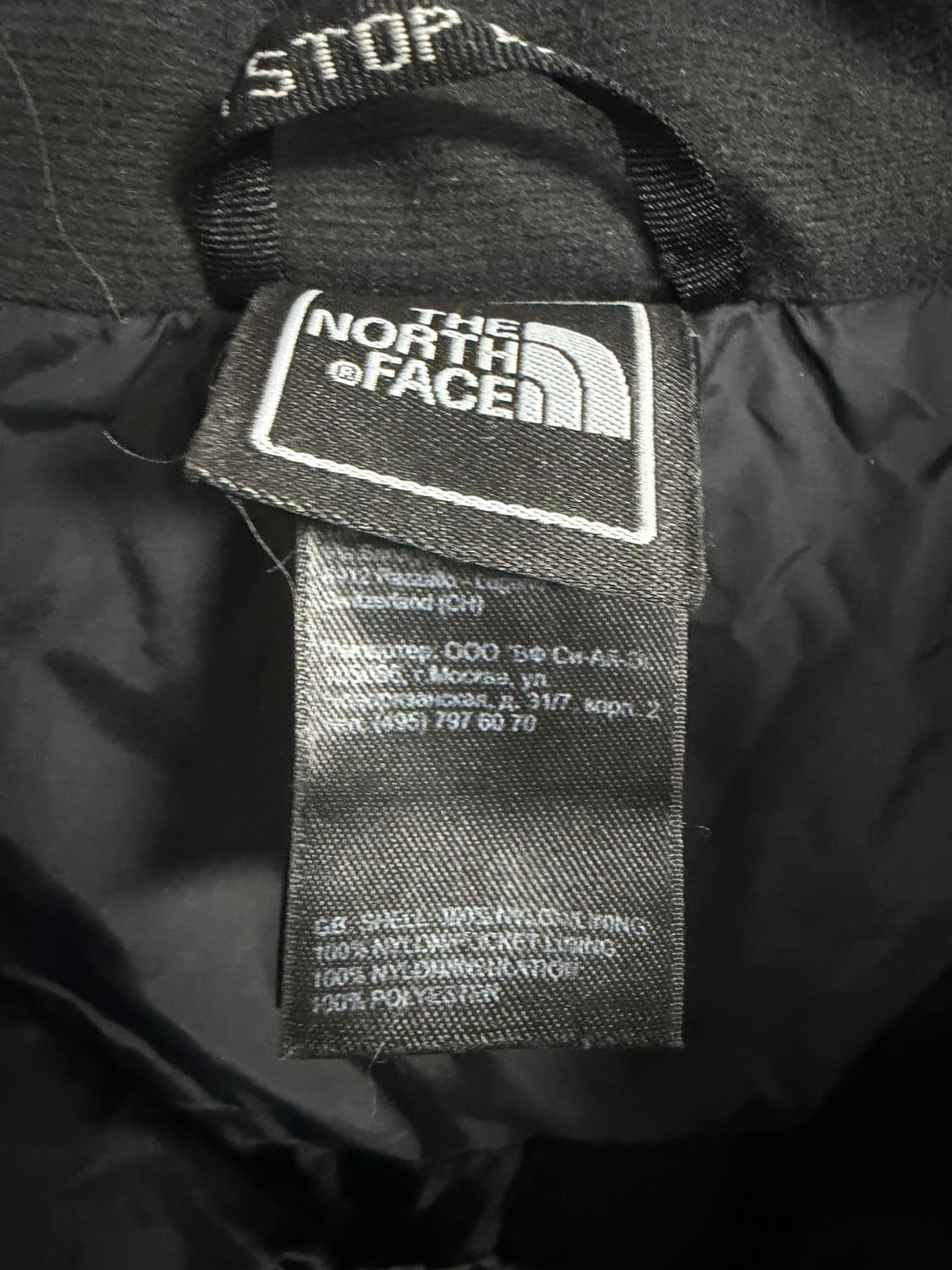 노스페이스 블랙 퀼팅 경량 패딩 상품이미지3