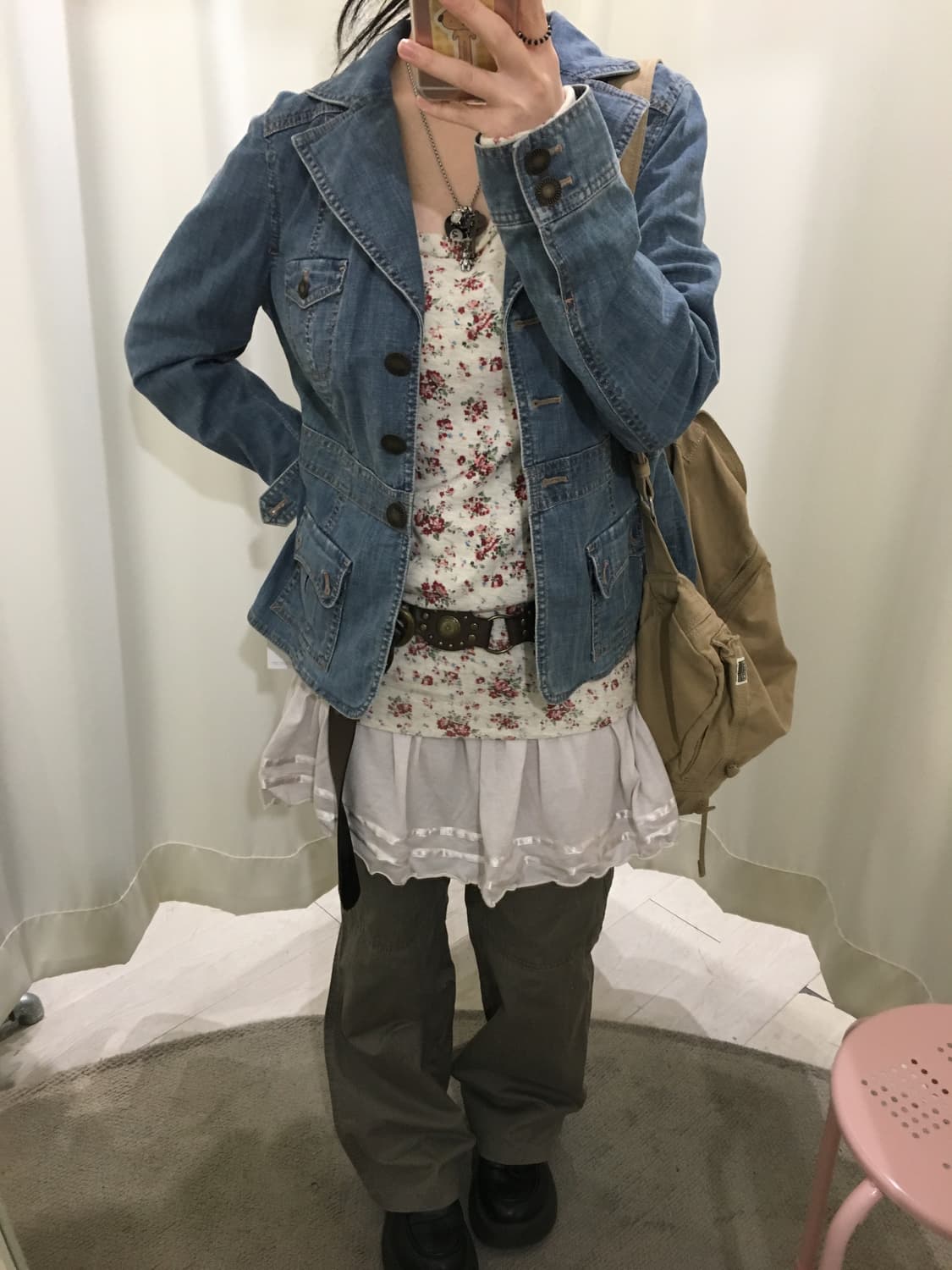 flower long sleeve knit 상품이미지2