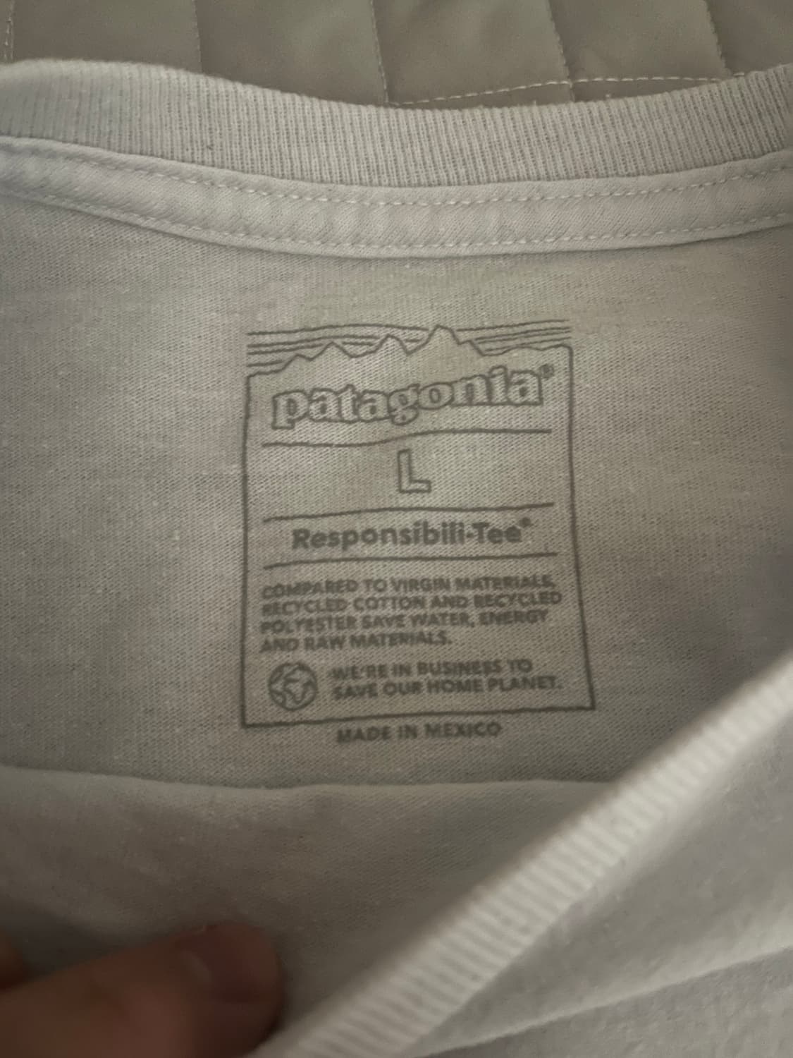 파타고니아 긴팔티 라지 상품이미지3