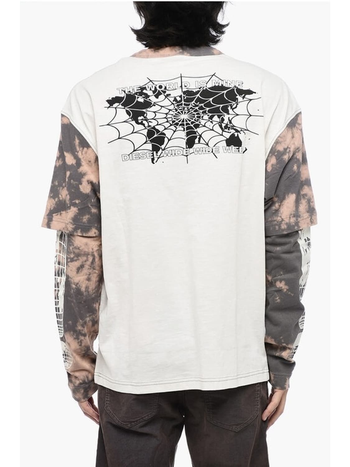 diesel t-wesher tie die t shirt 상품이미지2