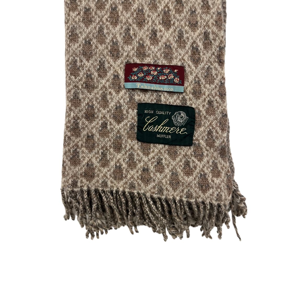 다카시마야 모노그램 캐시미어 머플러 상품이미지5