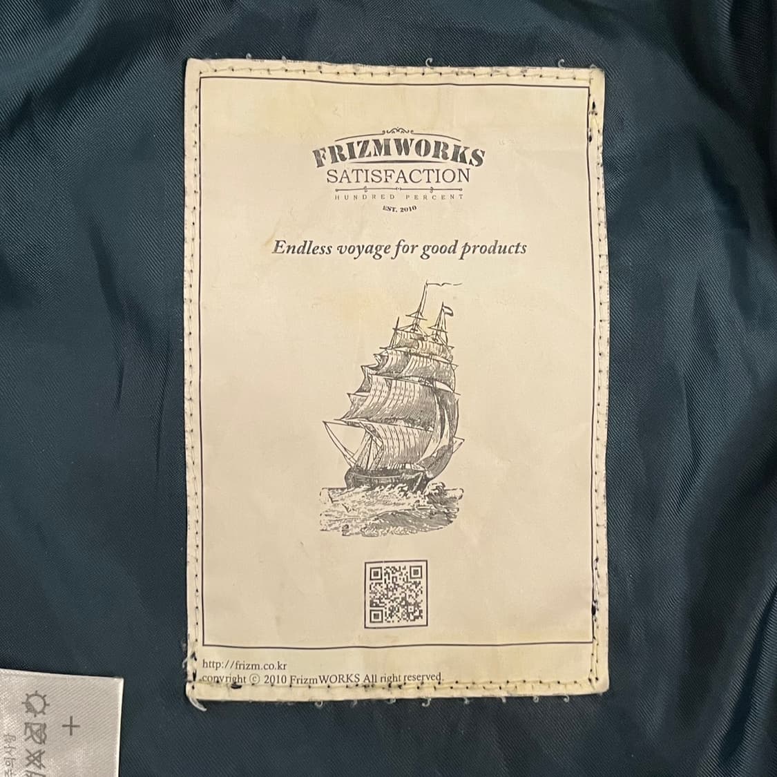 [정품/XL] 프리즘웍스 블랙 봄버 자켓 b17 상품이미지7