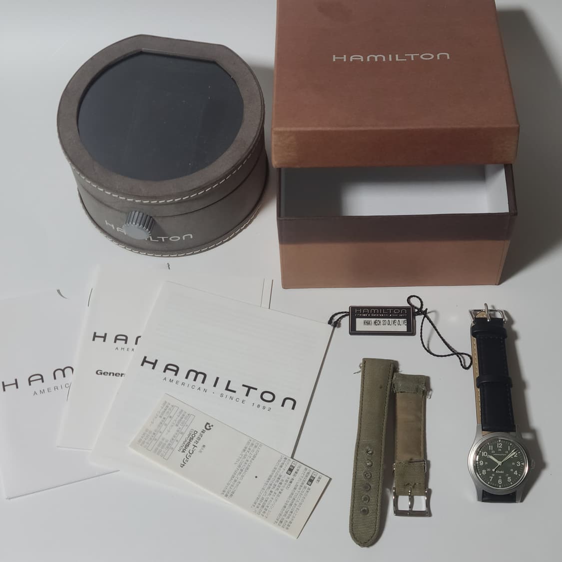 해밀턴 카키필드 9415 태엽고장 시계 9415a 상품이미지2