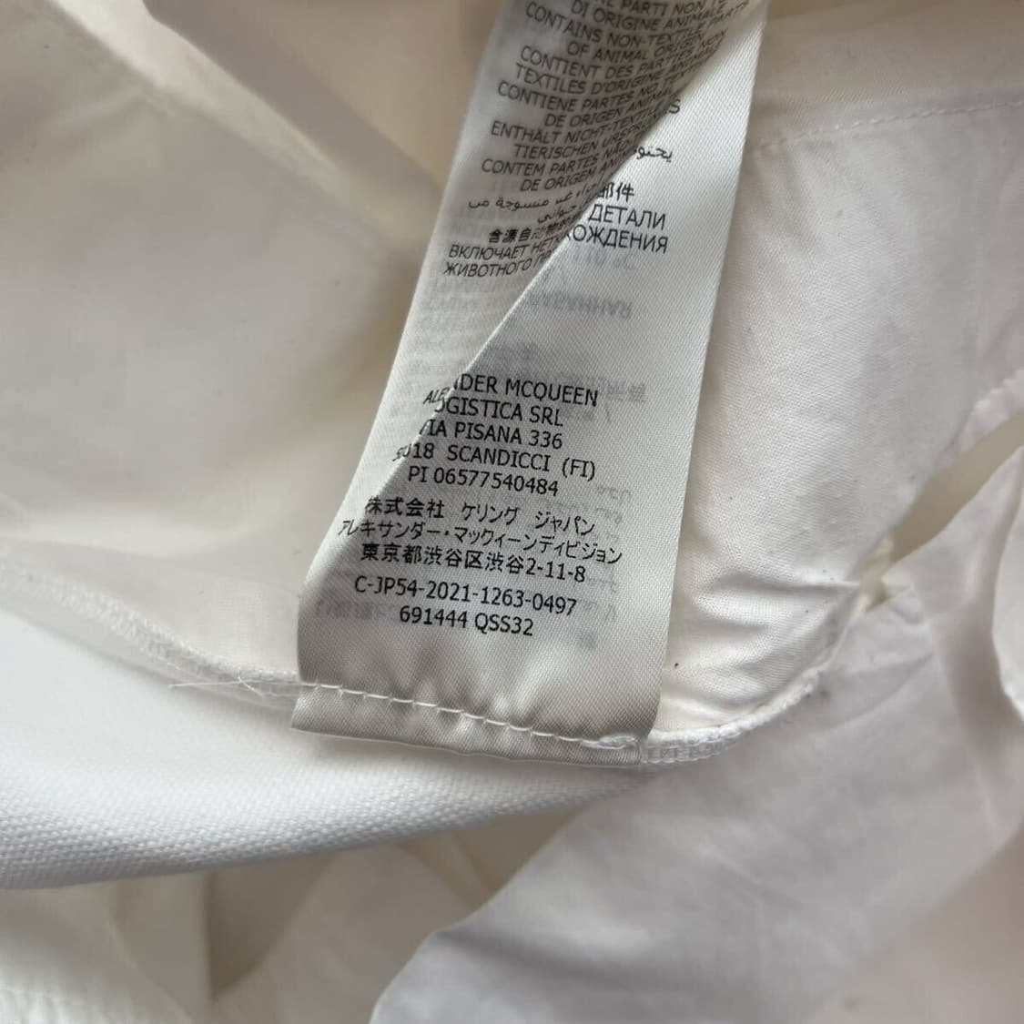 ALEXANDER McQUEEN 코튼 쇼츠 상품이미지7