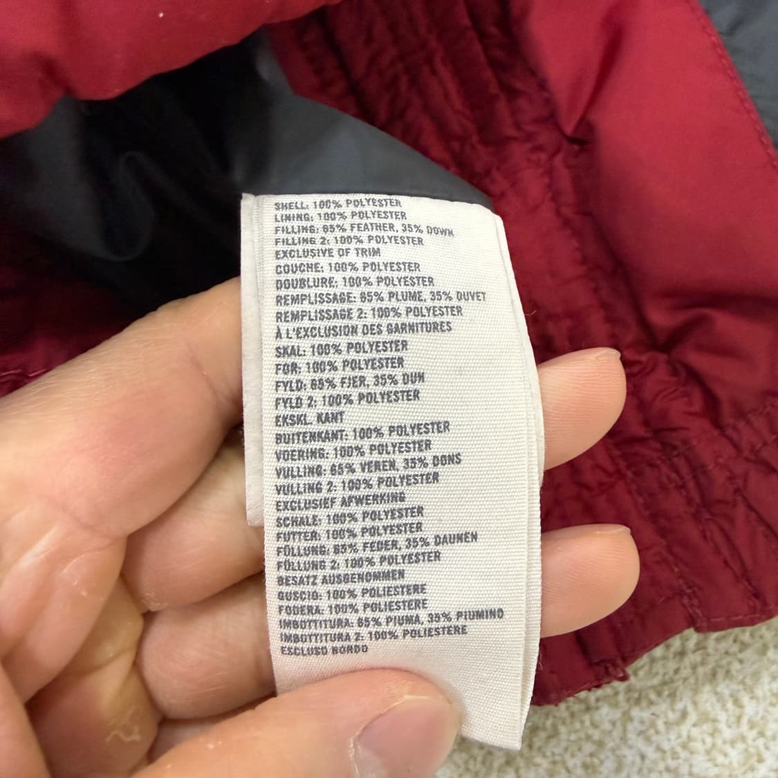 M 아베크롬비 패딩 조끼 0202T1 상품이미지5