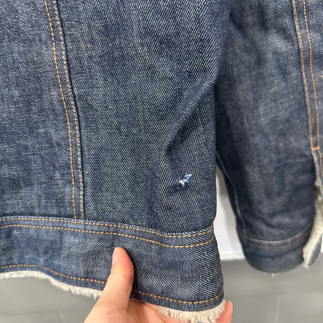 리바이스 양털 트러커 데님자켓 상품이미지8