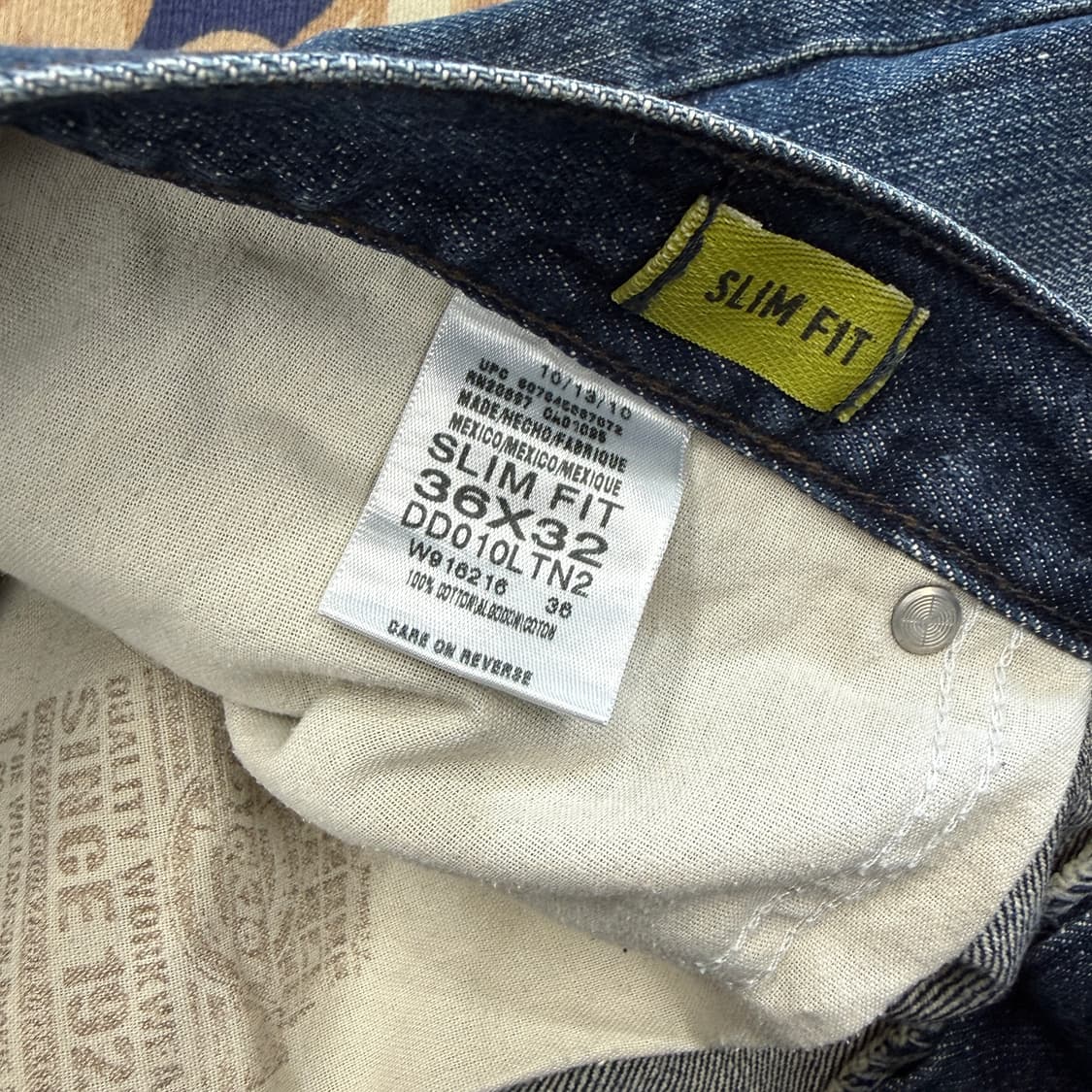 (36)10s 디키즈 DICKIES 워싱 데님팬츠 상품이미지4