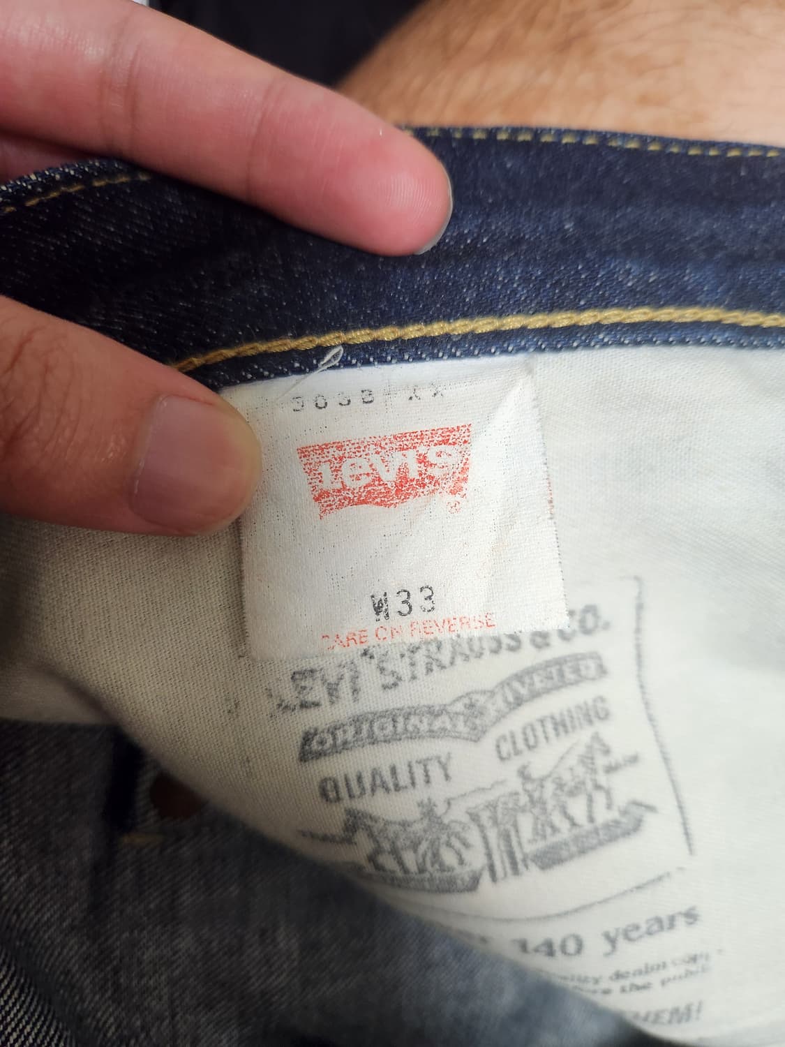 90~00년대 리바이스 503b made in japan 상품이미지5