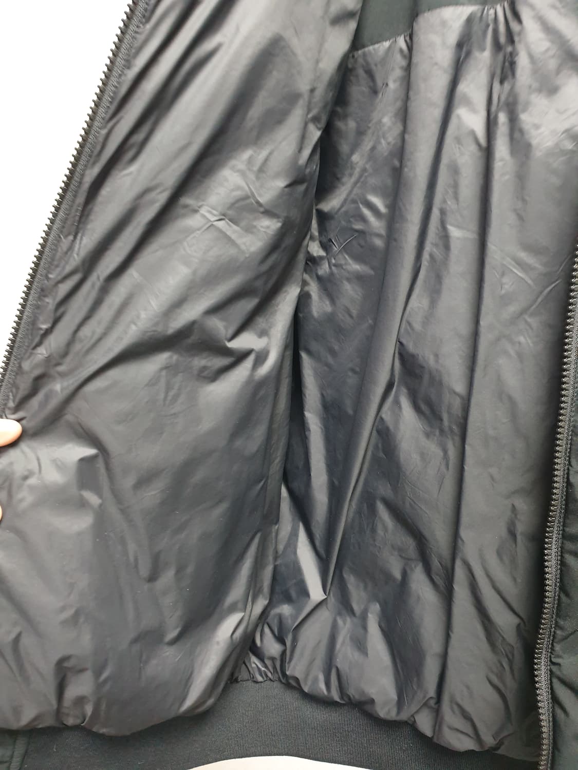 [남95] k2 퀼팅 구스경량패딩 블랙 상품이미지8