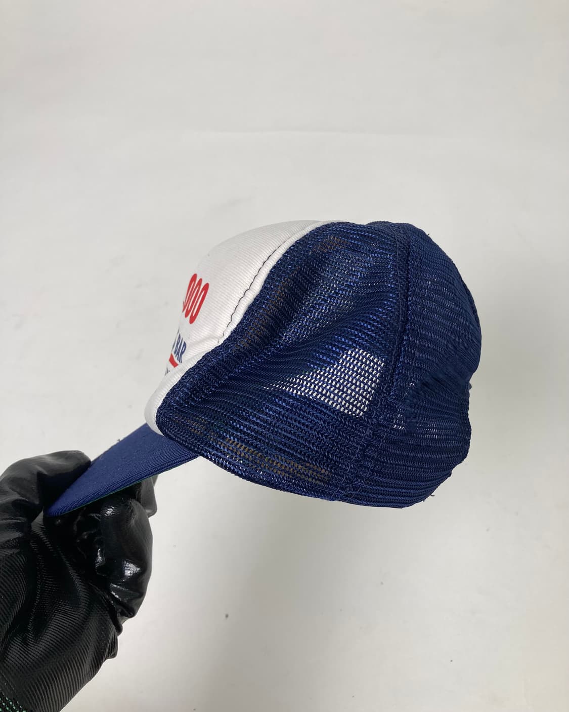 90s Trucker Hat (white/navy) 상품이미지3