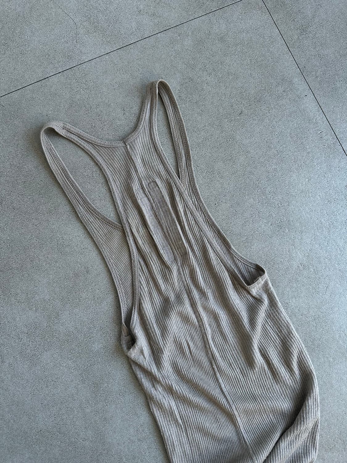 릭오웬스 2010 탱크 드레스 그레이 상품이미지6