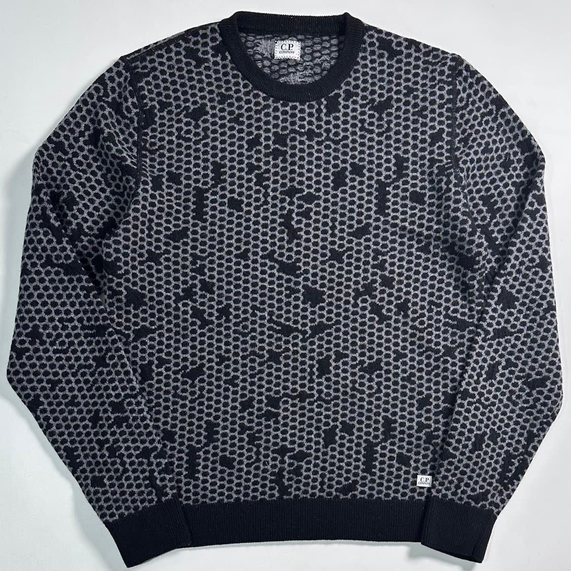 Cp컴퍼니 패턴 울 니트 상품이미지1