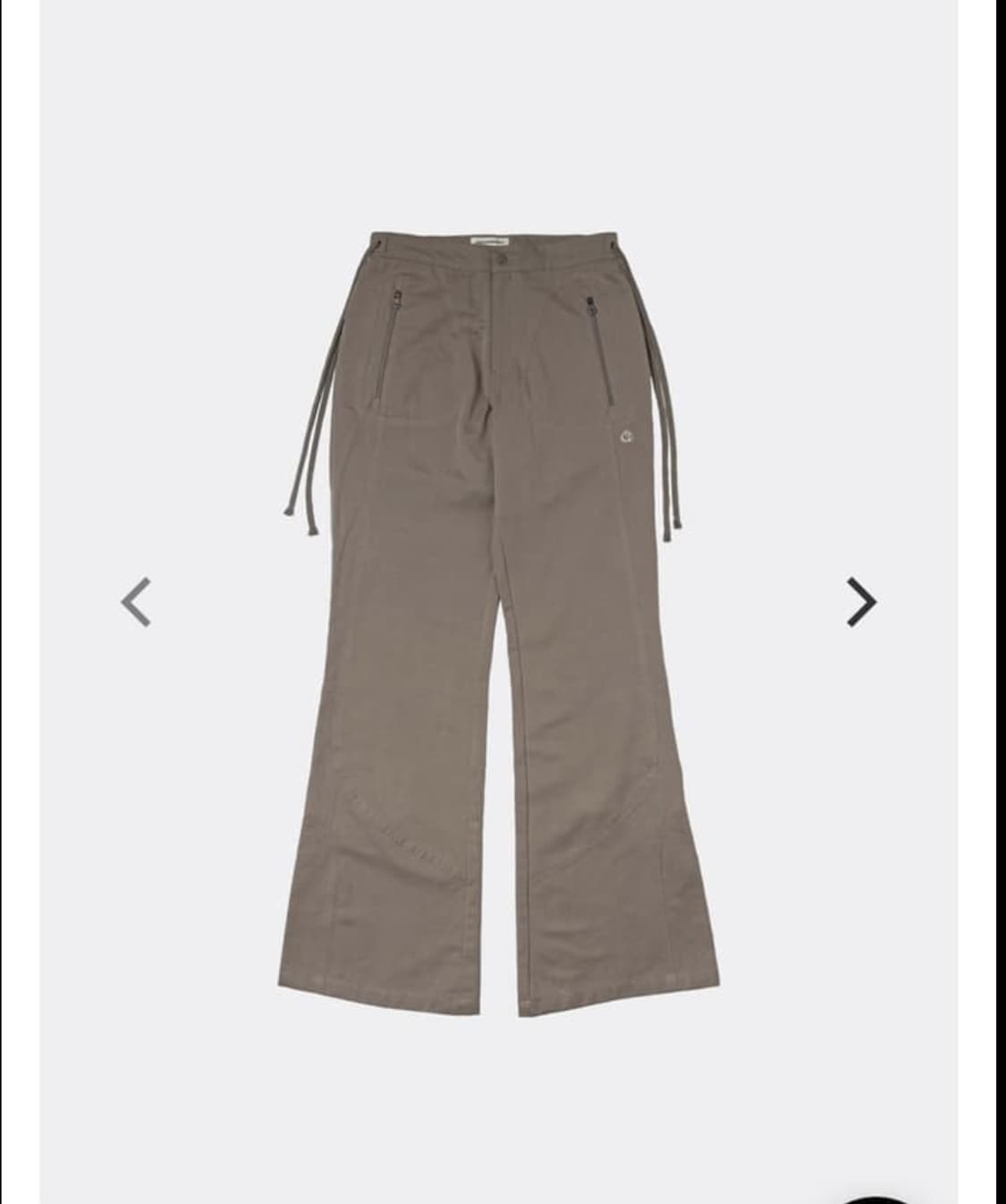 스마트어반유즈풀 코이세이오 패널드 부츠컷 웜베이지 상품이미지1