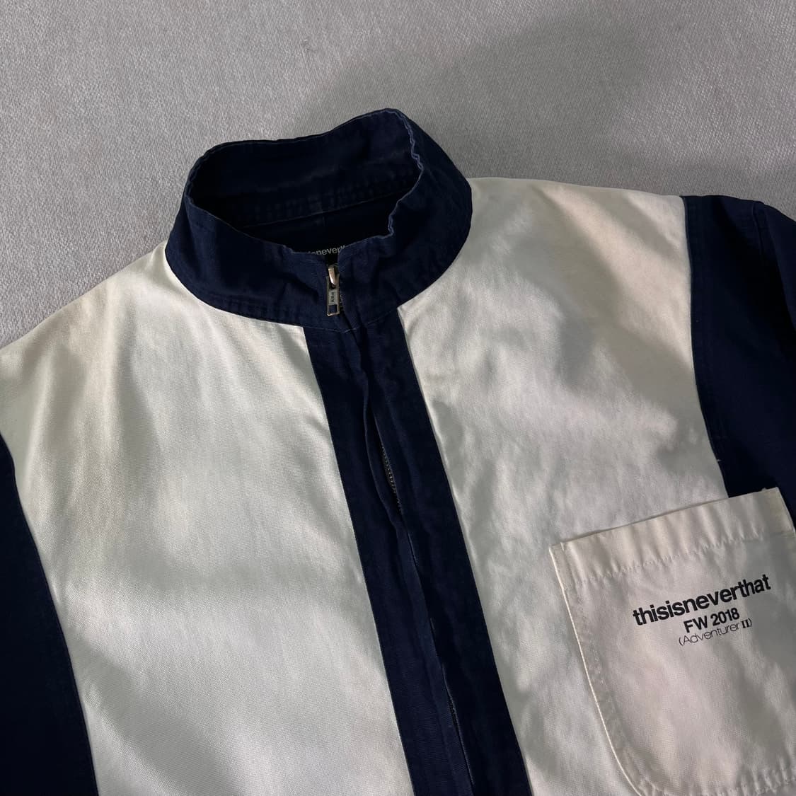 105 디스이즈네버댓 18FW 배색 워크자켓 상품이미지2