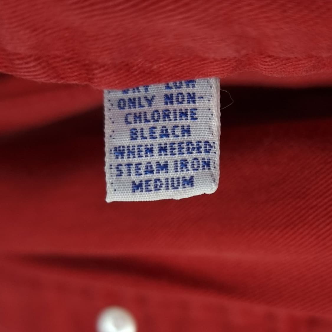 [폴로 랄프로렌] 포니 로고 자수 빈티지 셔츠 레드 M19593 상품이미지8