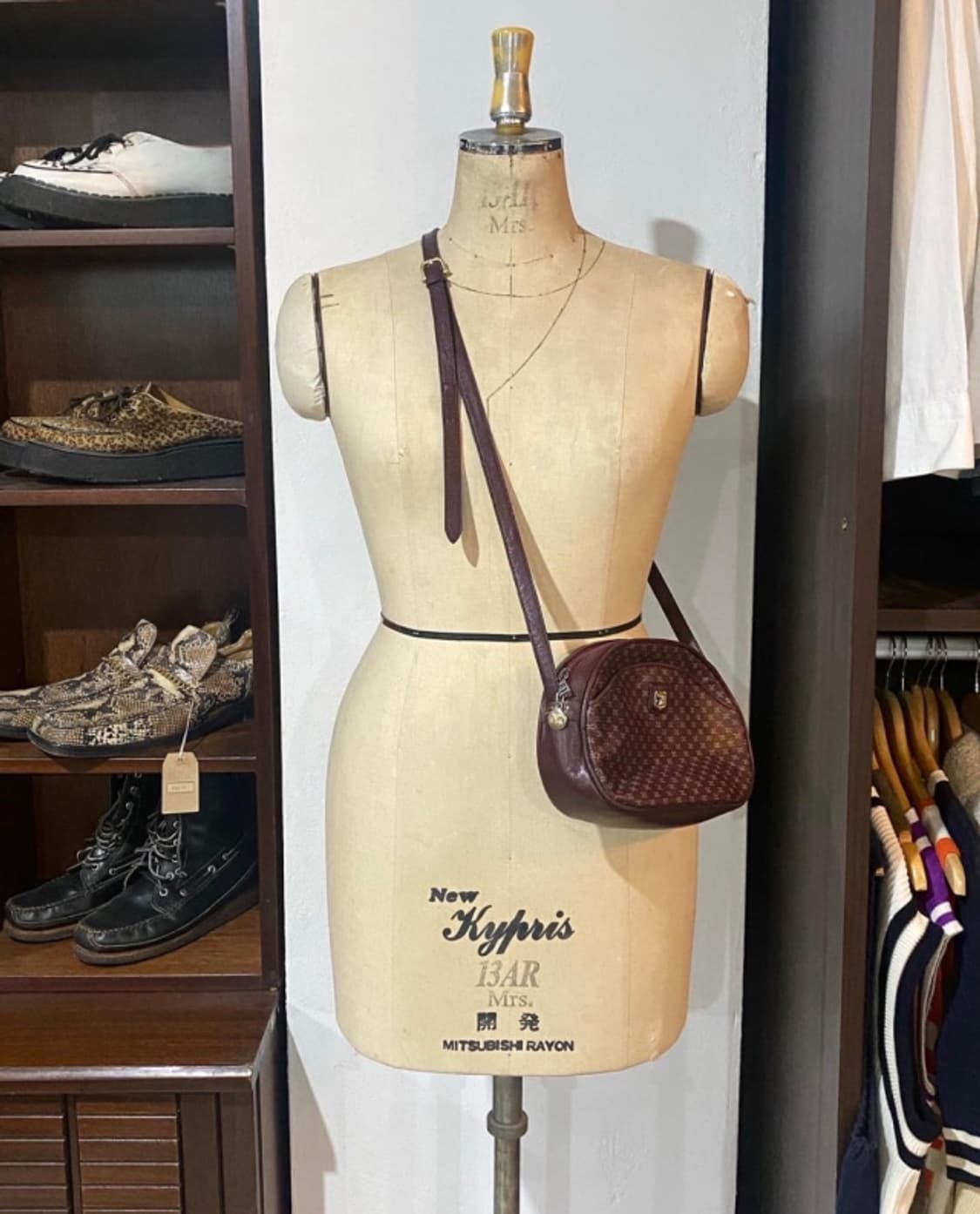 80s OLD CELINE mini cross bag 올드 셀린 상품이미지1