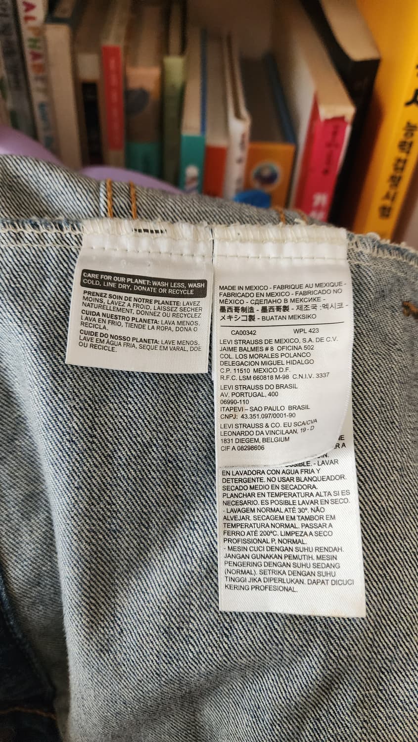 리바이스 데님 트러커 자켓 상품이미지7